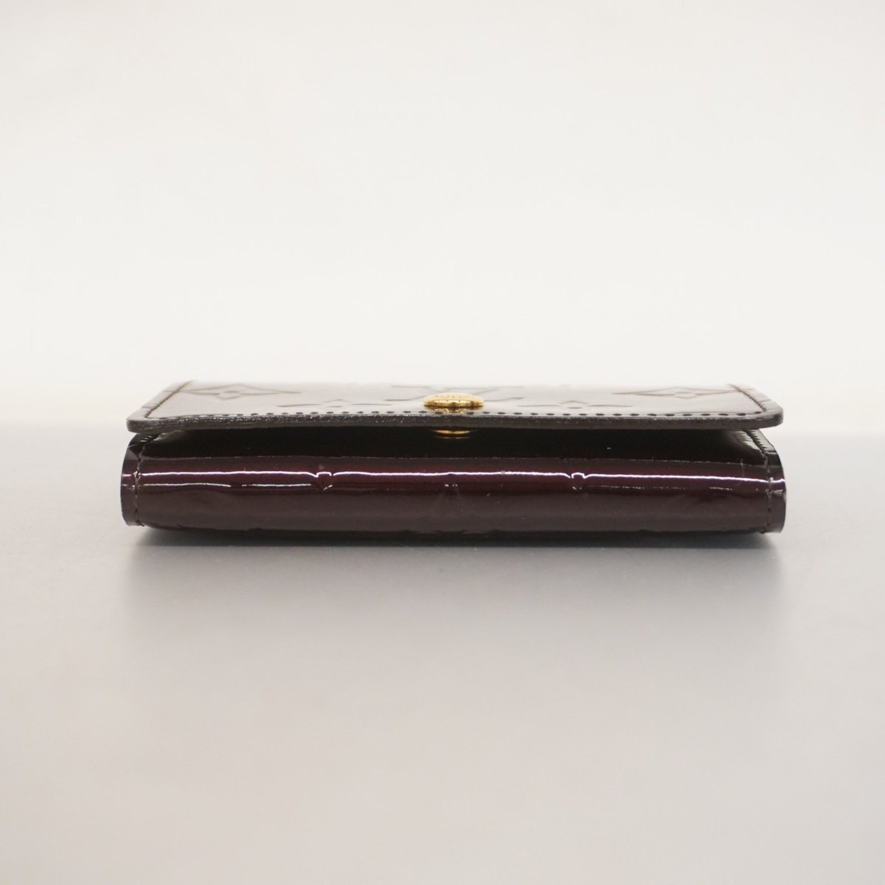 Louis Vuitton Vernis Envelope Carte de Visite Business Card Case Amaranth
