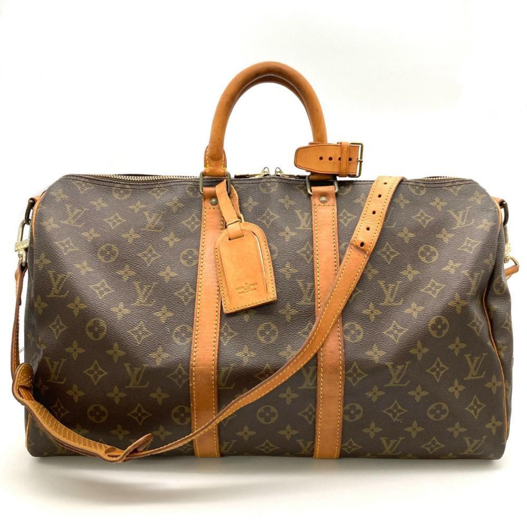 Louis Vuitton Keepall 45 Boston Bag in Monogram Canvas
