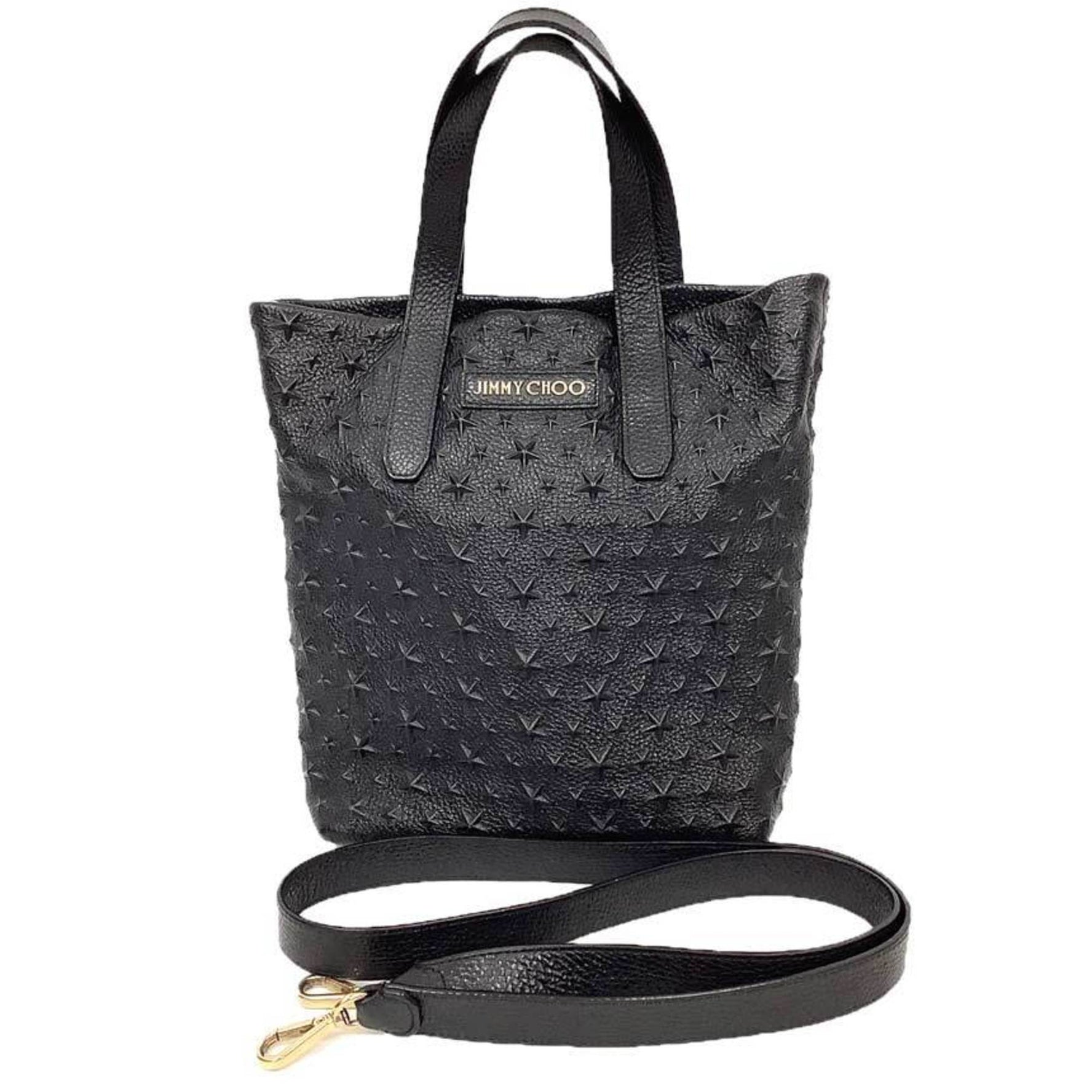 Jimmy Choo Star Embossed SOFIA Tote Bag Shoulder