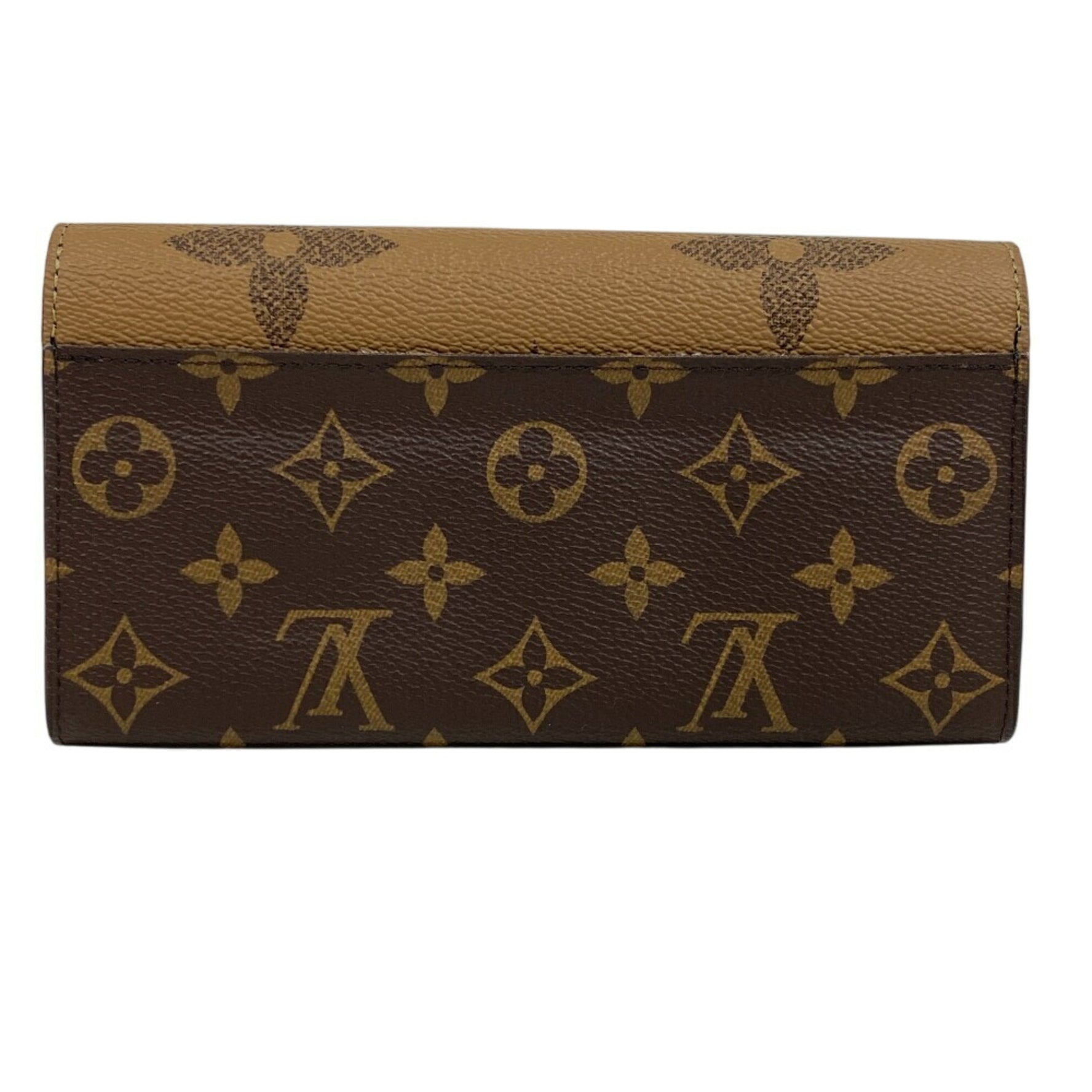 Louis Vuitton Wallet Portefeuille Sarah Monogram Giant Reverse Long