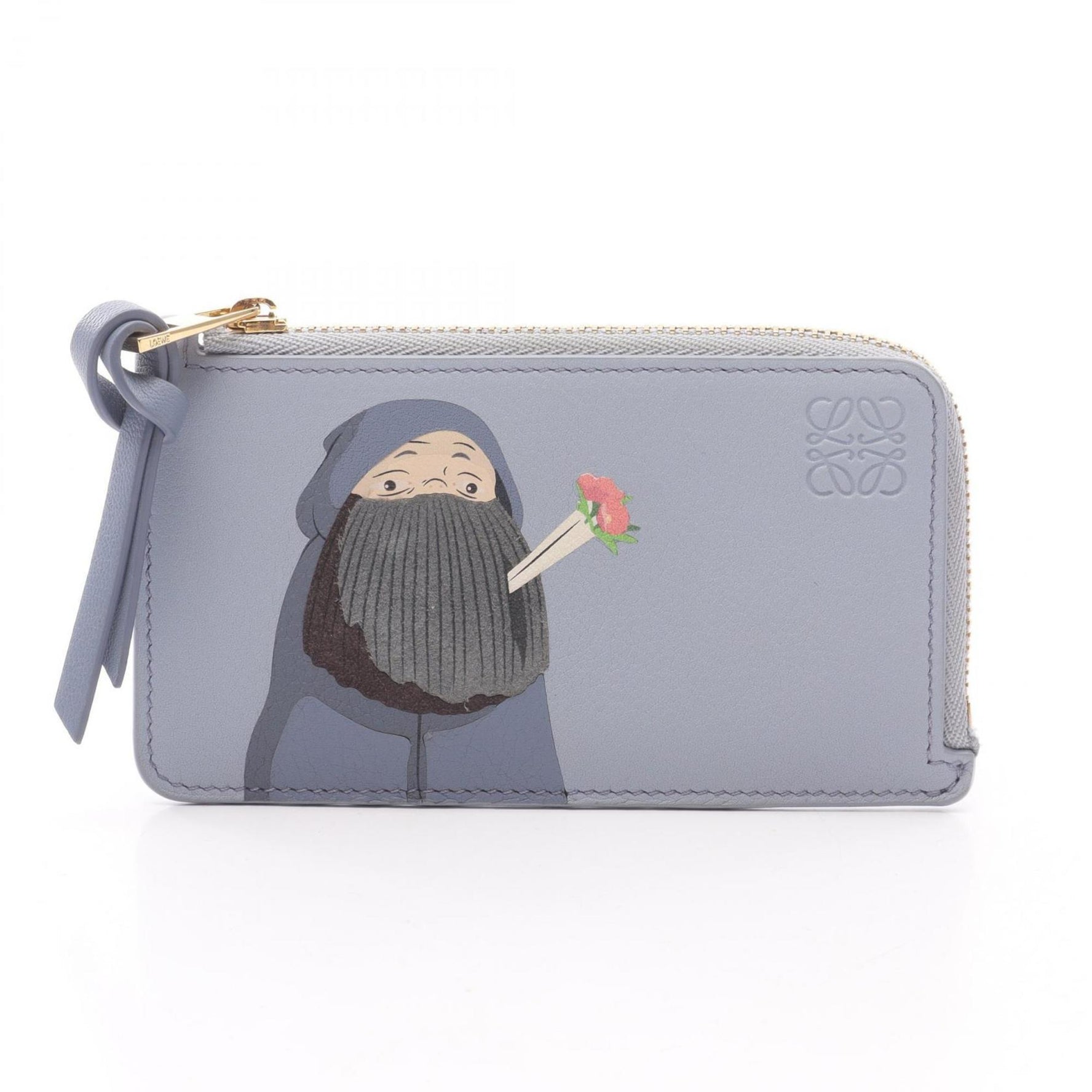 LOEWE x STUDIO GHIBLI Howl's Moving Castle Markl Coin and Card Holder, Leather Wallet/Coin Case