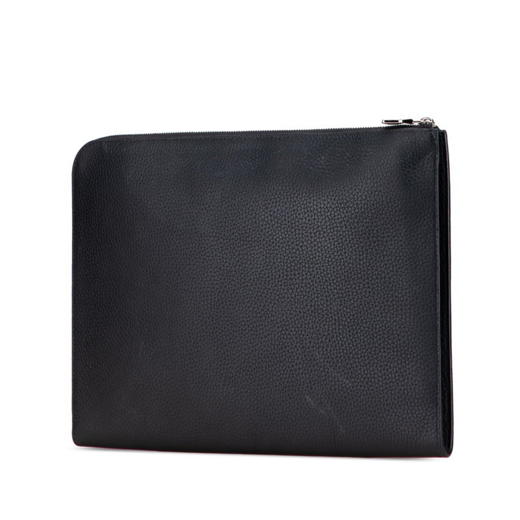 Louis Vuitton Taurillon Pochette Jour GM Second Bag/Clutch Bag Noir Black Leather LOUIS VUITTON