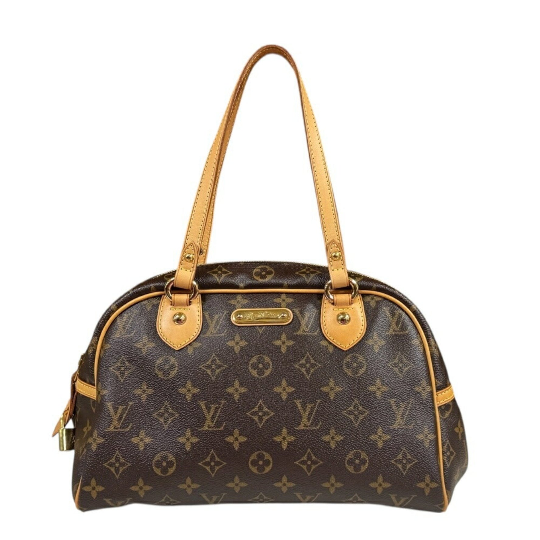 Louis Vuitton Montorgueil PM Monogram Shoulder Bag Canvas