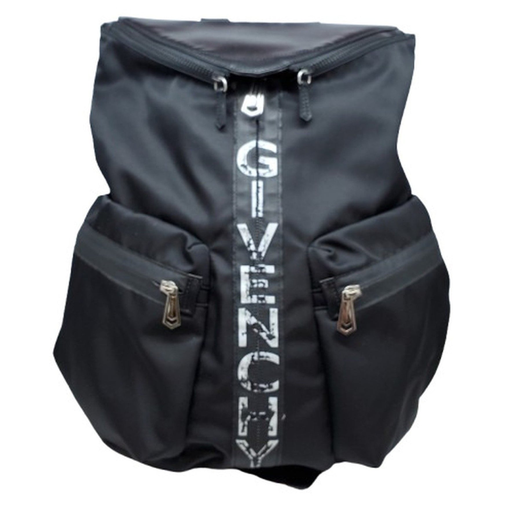 GIVENCHY Nylon x Leather Daypack Backpack Rucksack Black Kaizuka Store