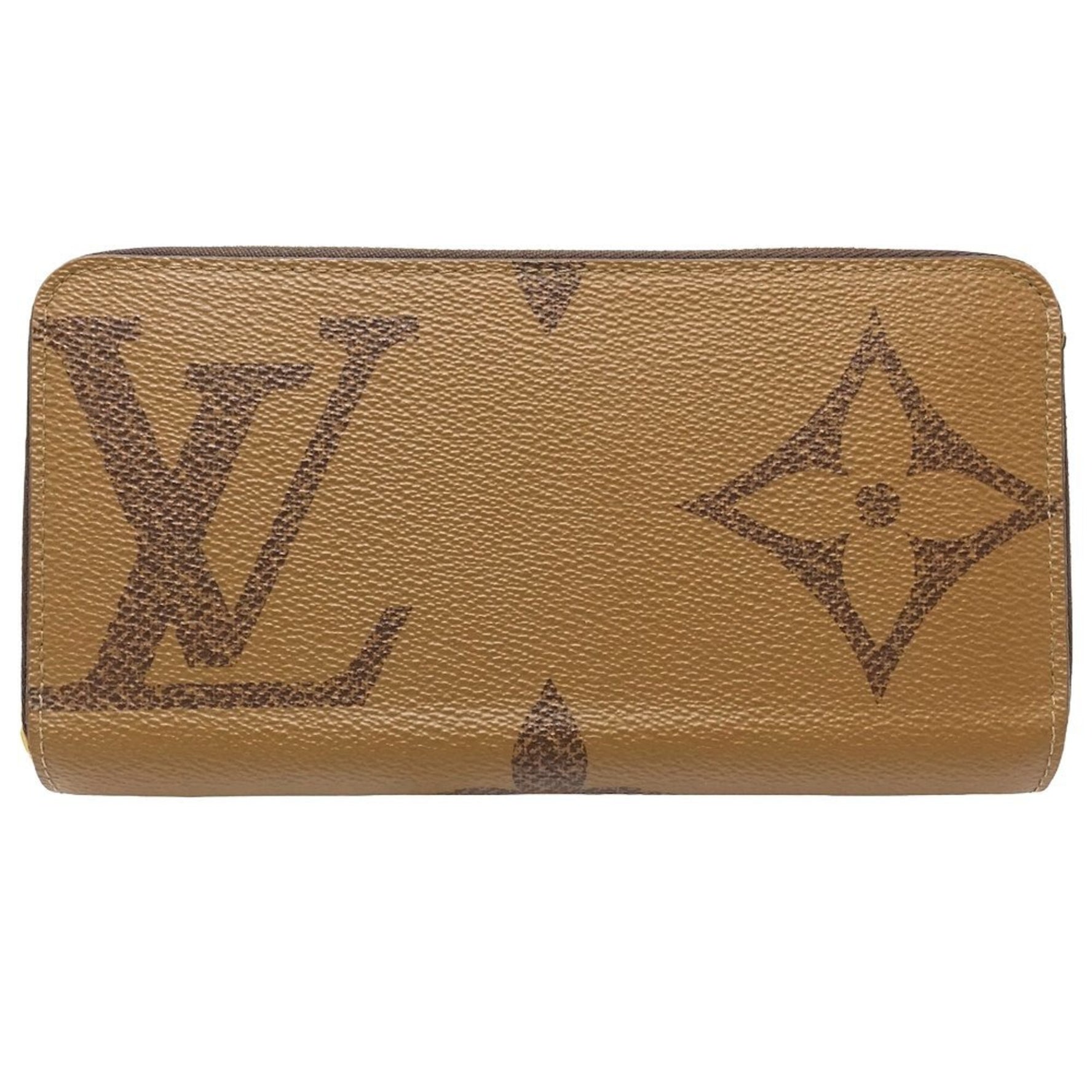 LOUIS VUITTON Louis Vuitton Long Wallet M69353 Zippy Monogram Reverse Brown