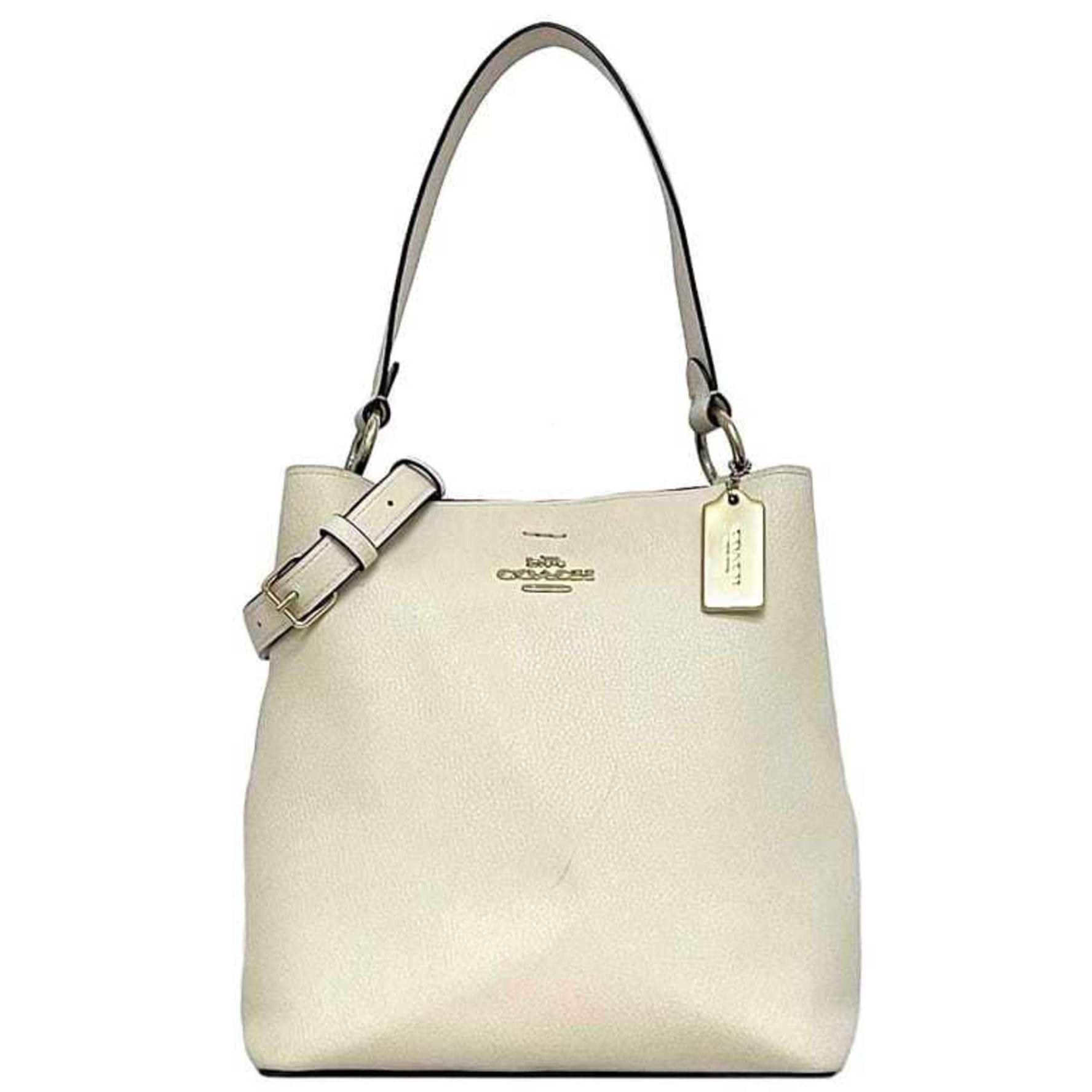Coach bag leather crossbody bucket