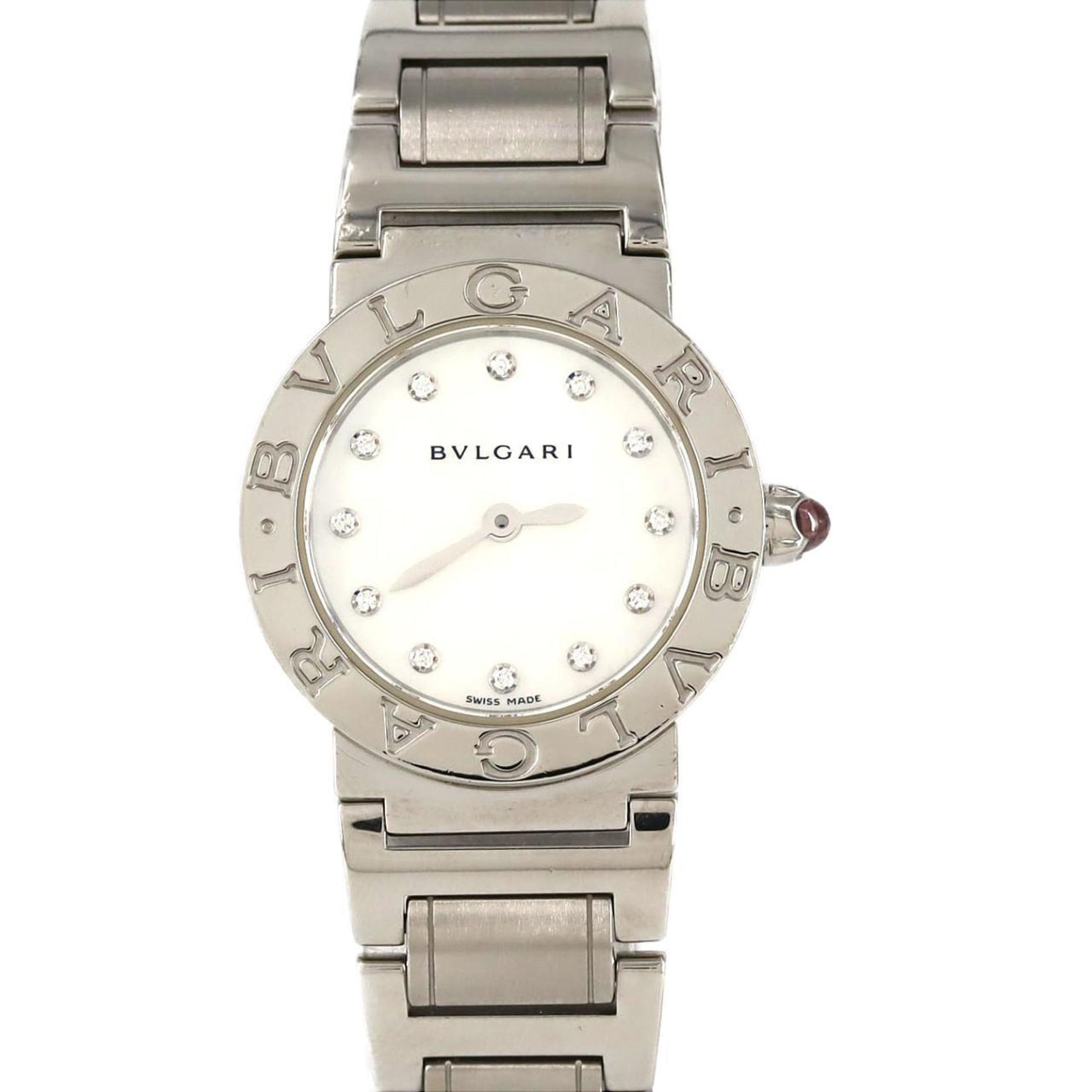 Bvlgari 12 SS Wristwatch Quartz