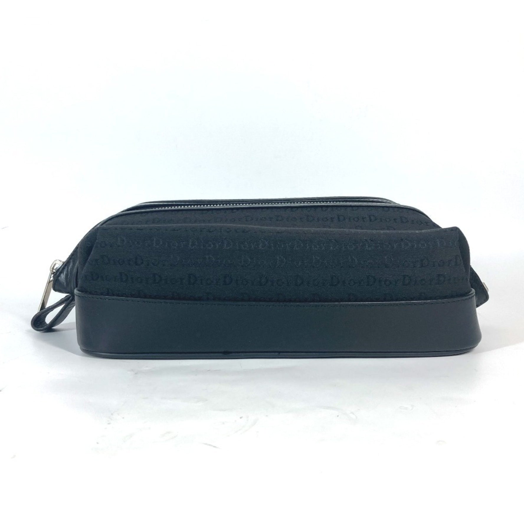 Christian Dior Dior Second Bag Pouch Canvas Leather Men Women