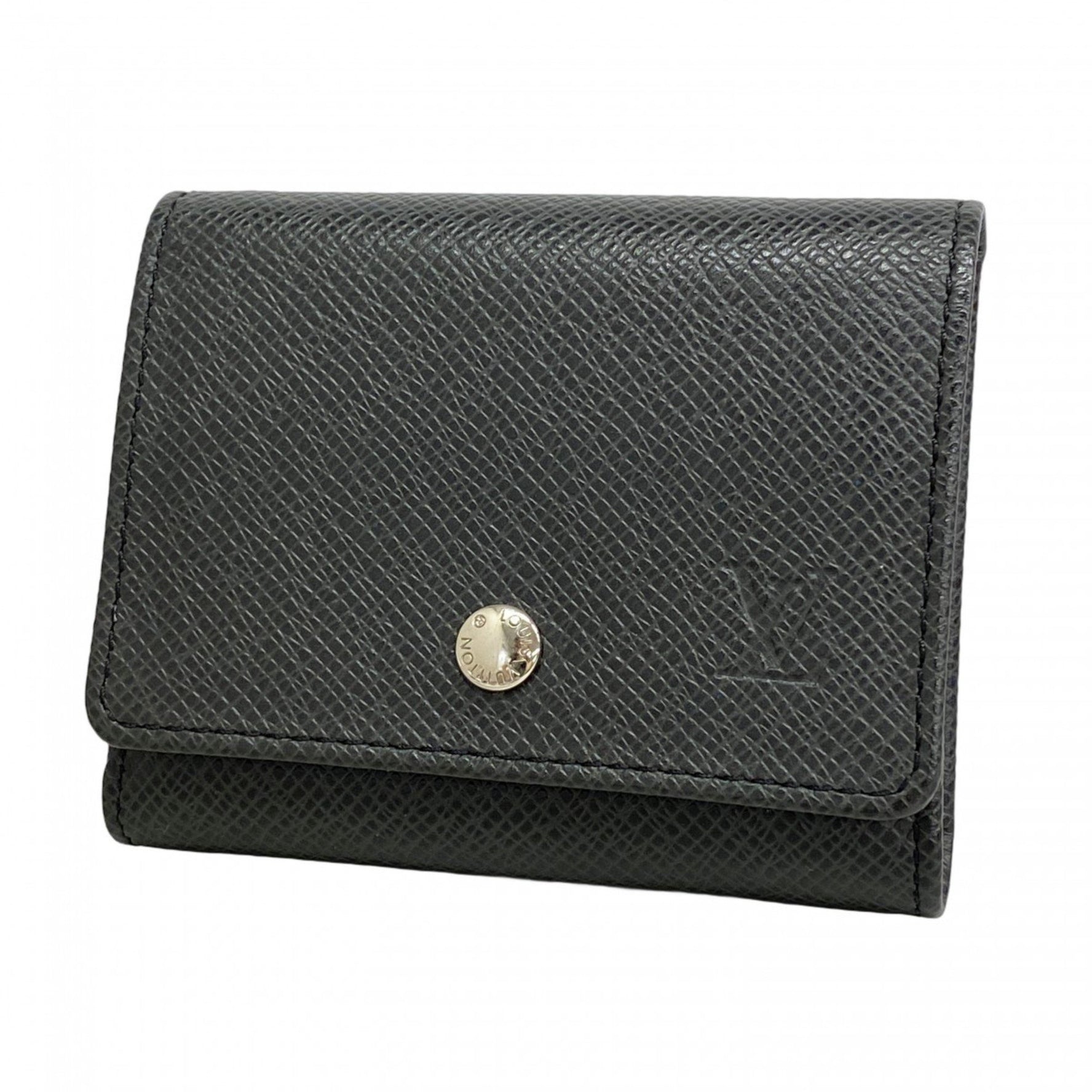 Louis Vuitton Taiga Porte Monnaie Sergey Wallet/Coin Case M32562 Ardoise Men's P1156785