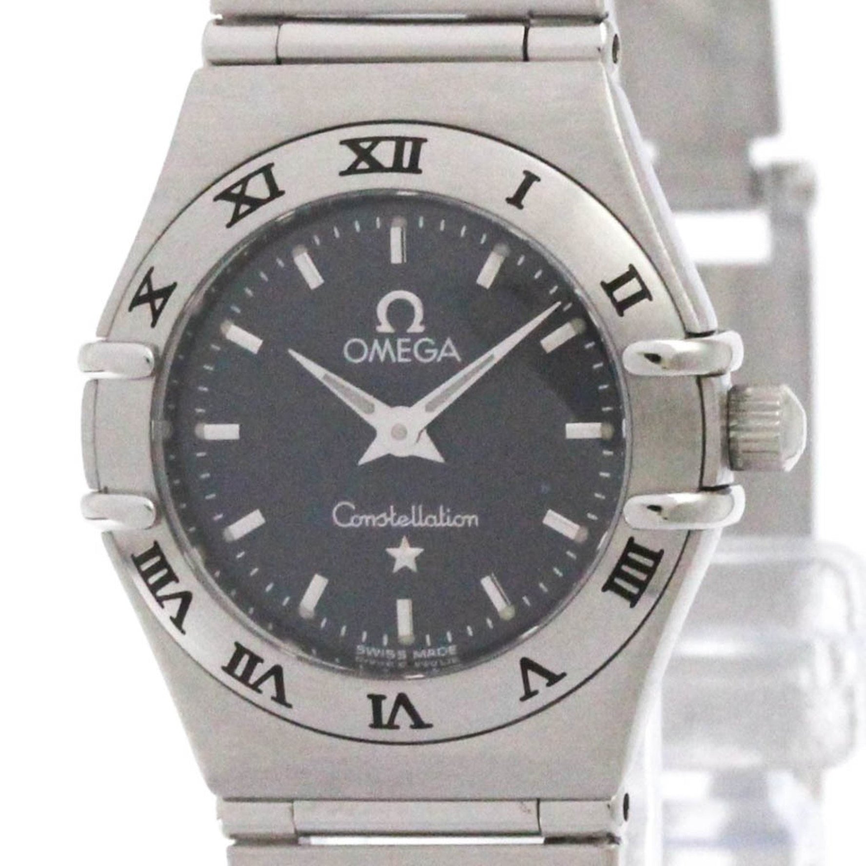 OMEGA Constellation Steel Quartz Ladies Watch 1562.40 Polished