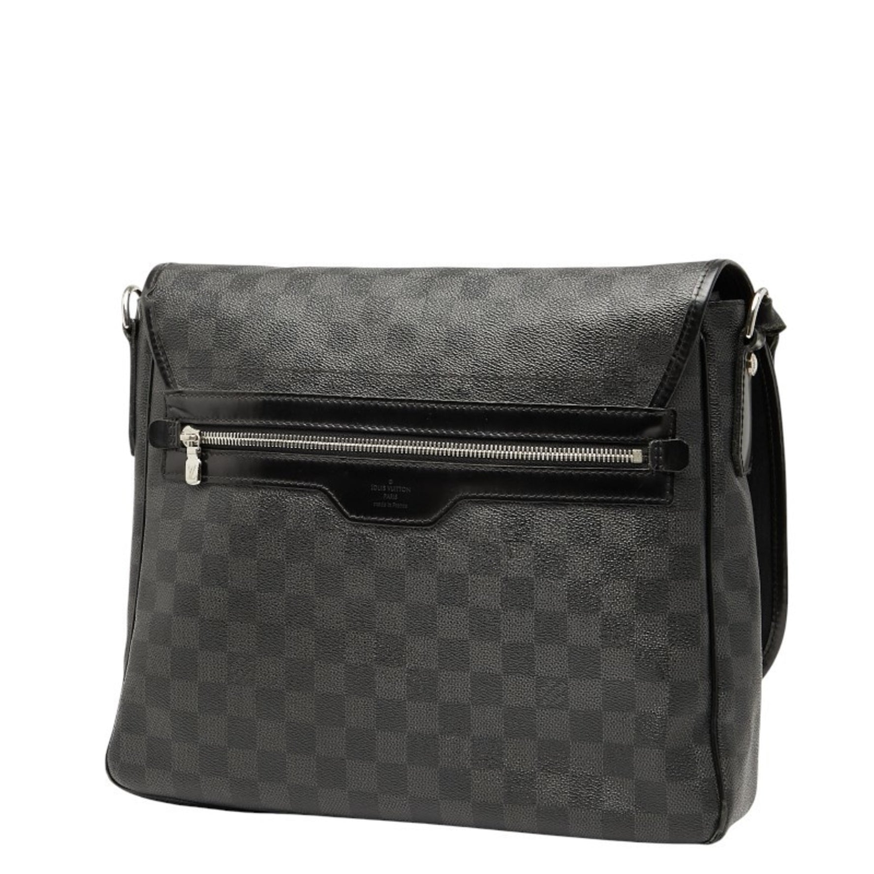 Louis Vuitton Damier Graphite Daniel MM Crossbody Shoulder Bag Leather LOUIS VUITTON