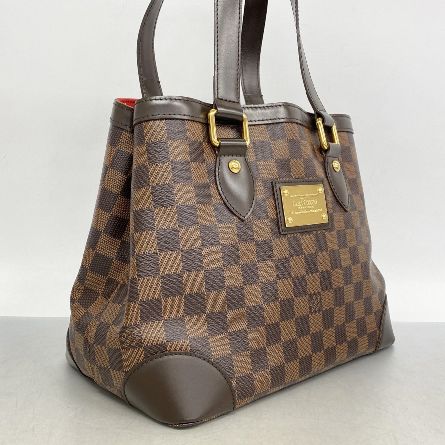 Louis Vuitton Damier Hampstead PM Tote Bag N51205 Ebene Women's P1170045