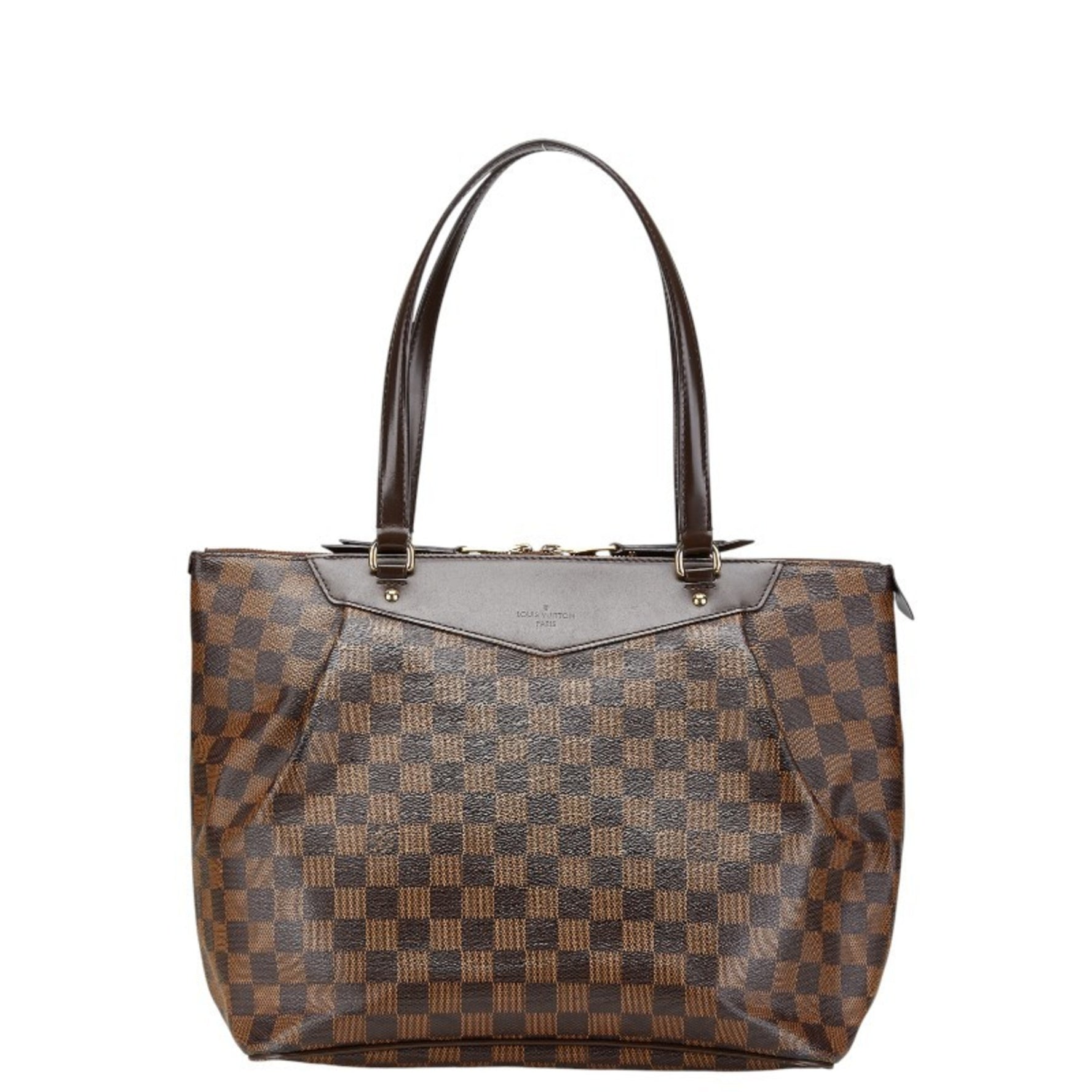 Louis Vuitton Damier Westminster GM Shoulder Bag PVC Leather