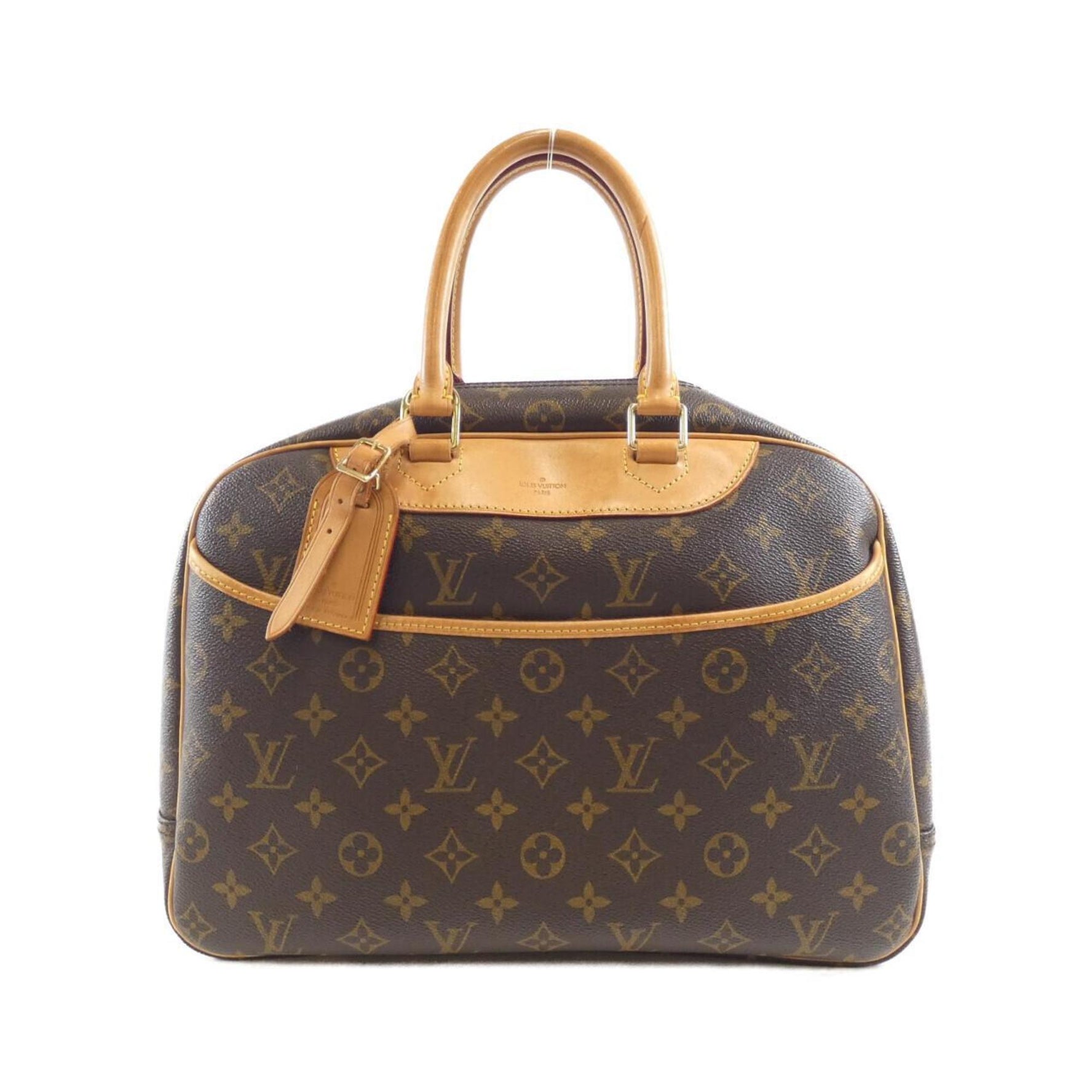 Louis Vuitton Monogram Bowling Vanity Handbag