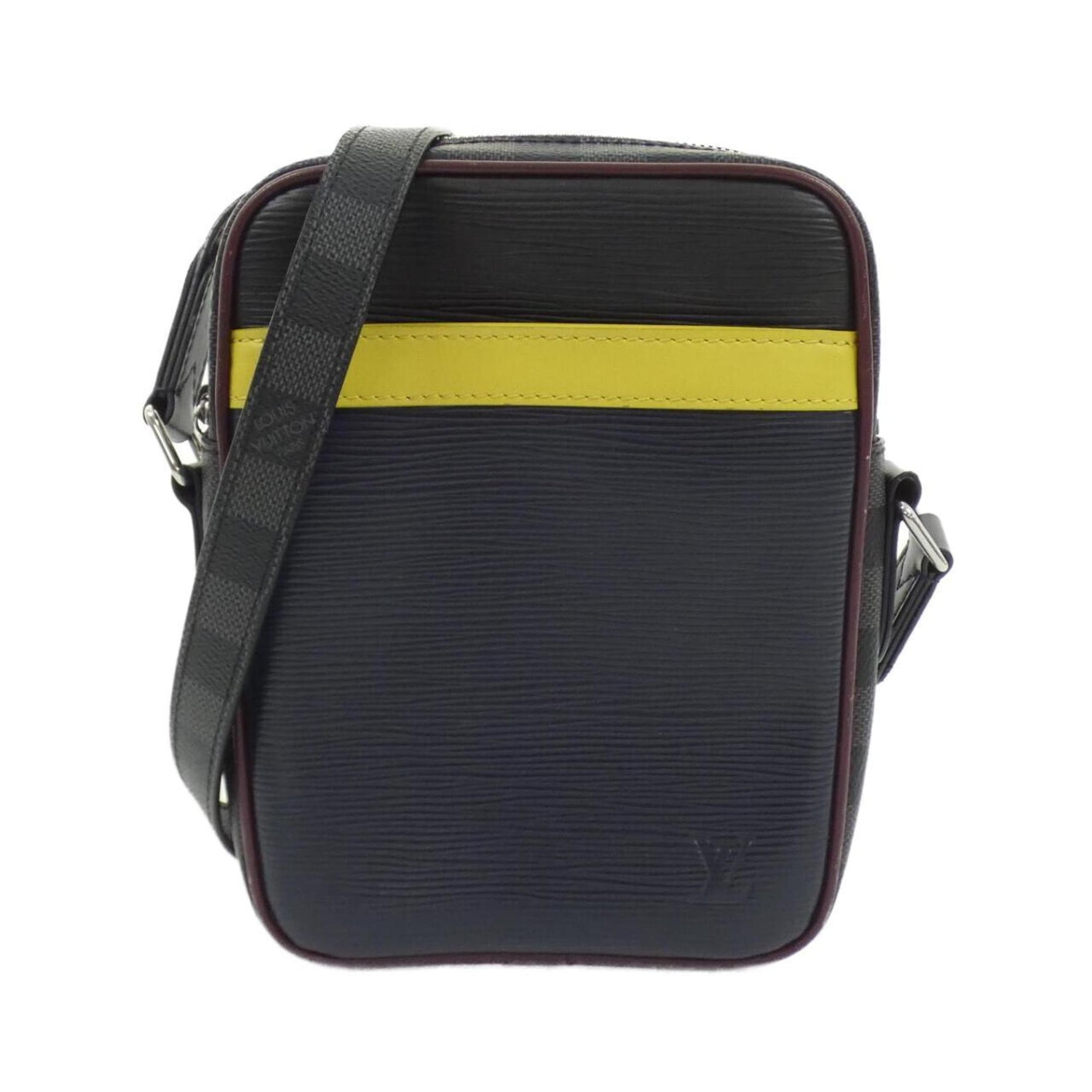 Louis Vuitton Epi + Damier Danube Slim Shoulder Bag
