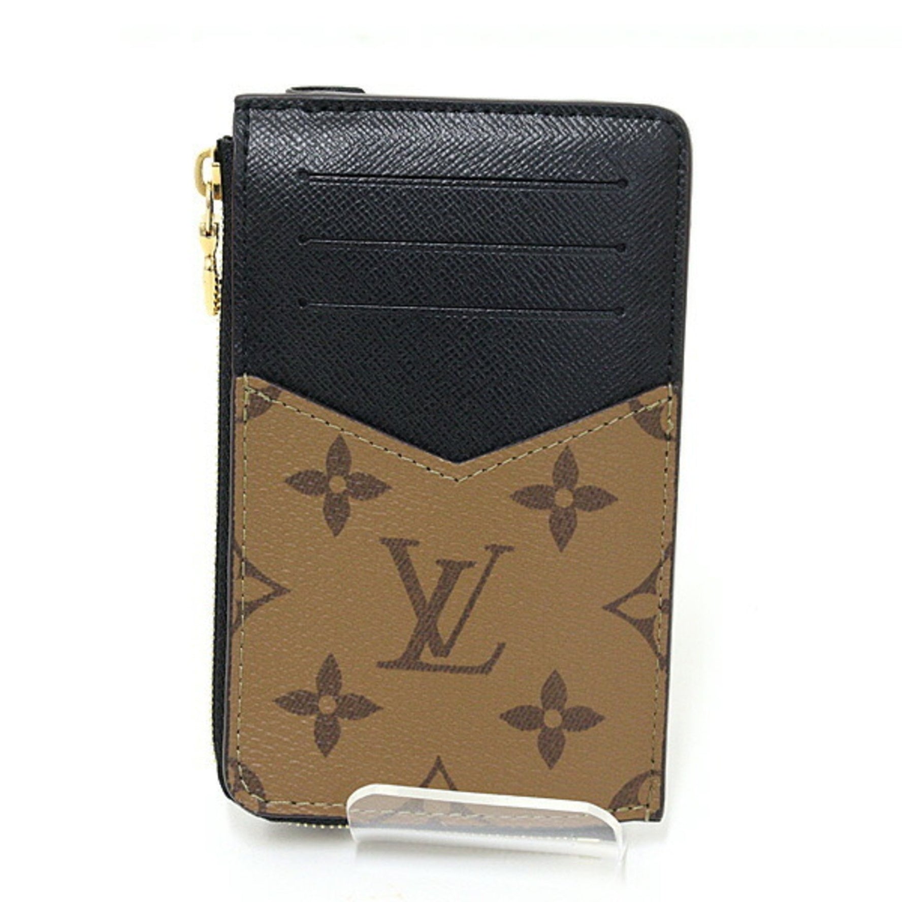 Louis Vuitton Porte Carte Recto Verso Monogram Reverse Card Case Small Wallet