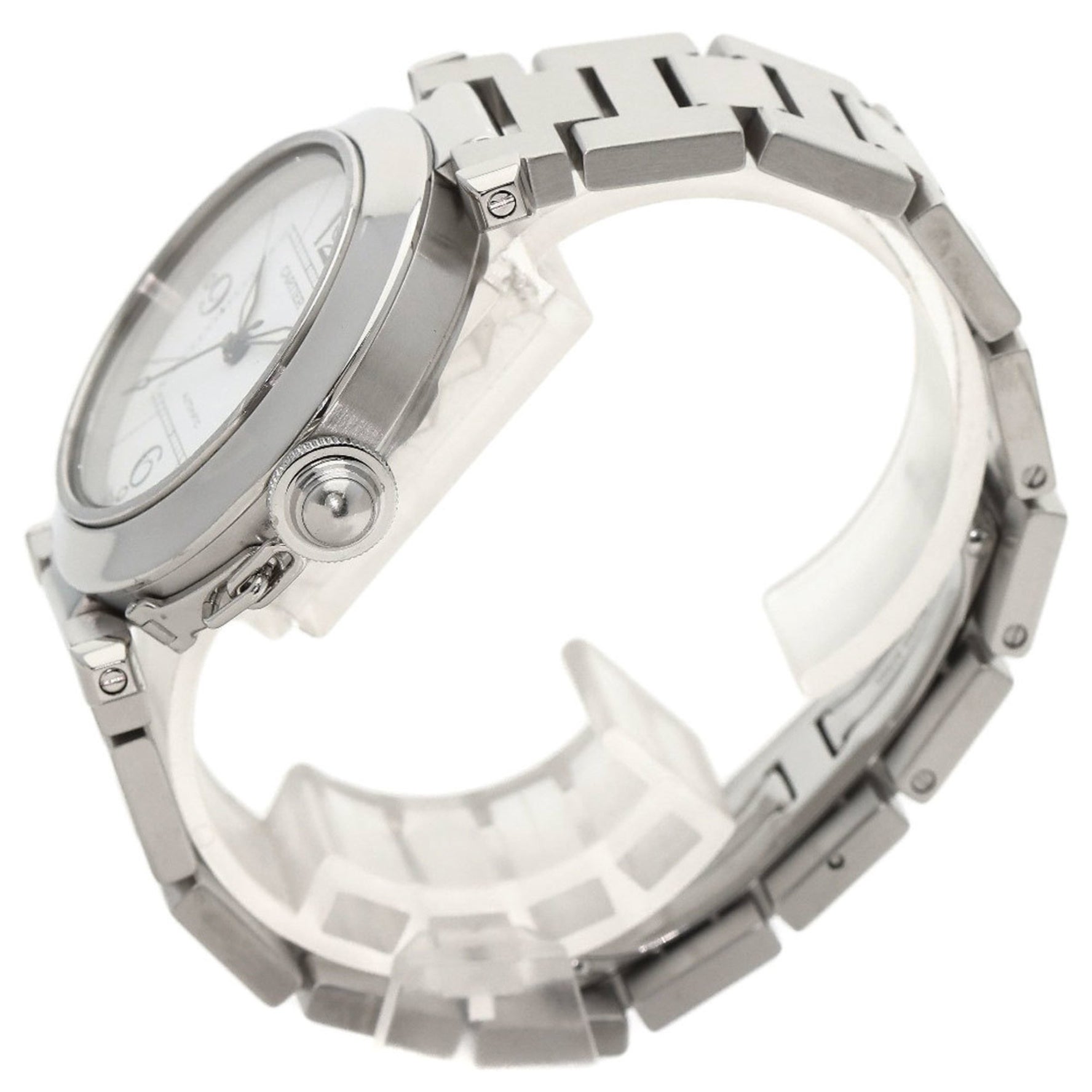 Cartier W3107M7 Pasha C Watch Stainless Steel SS Men's CARTIER