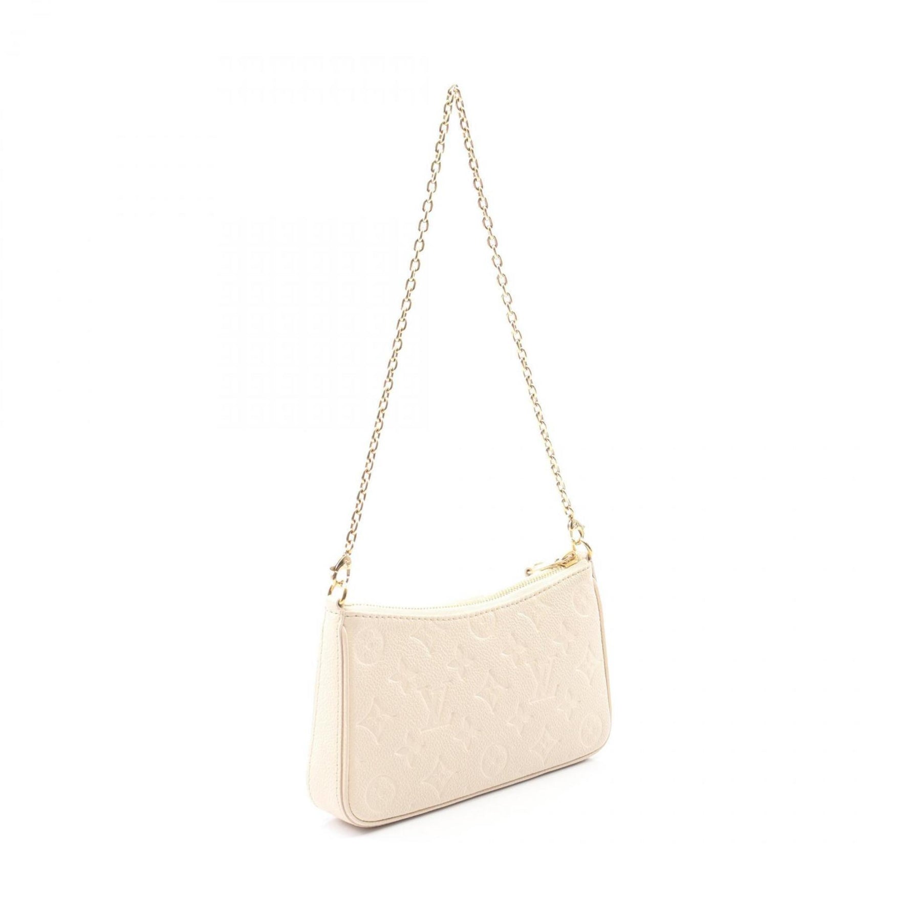 Louis Vuitton Easy Pouch Shoulder Bag, Monogram Empreinte Leather, Ivory