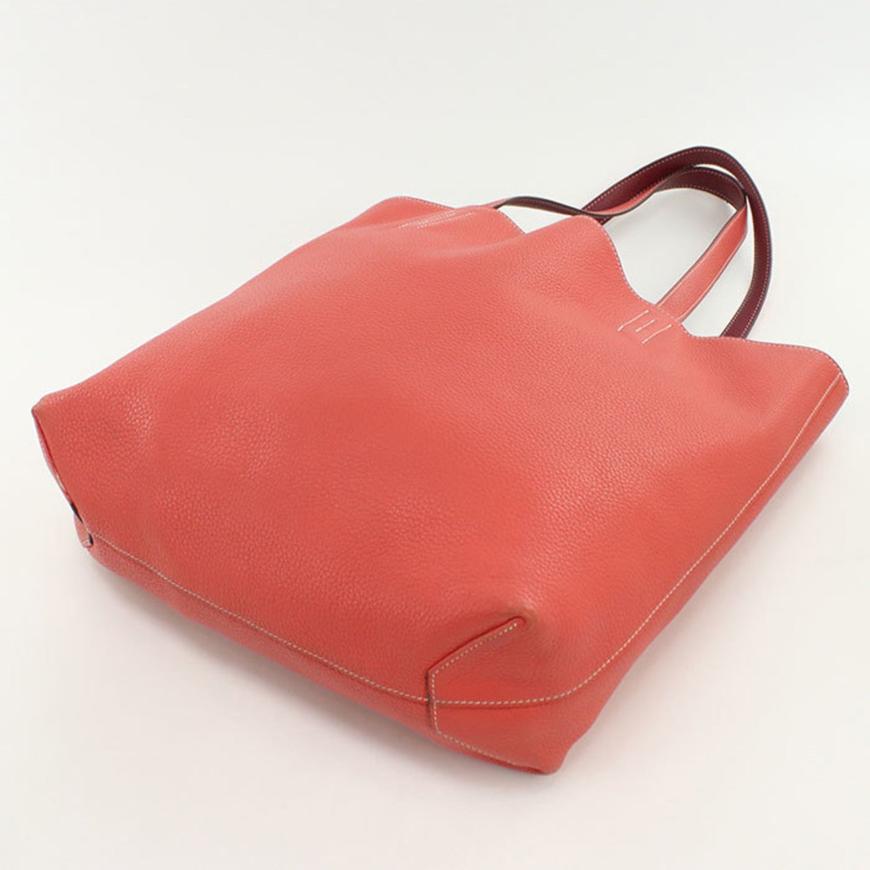 HERMES Double Sens 36 Tote Bag, N Stamp