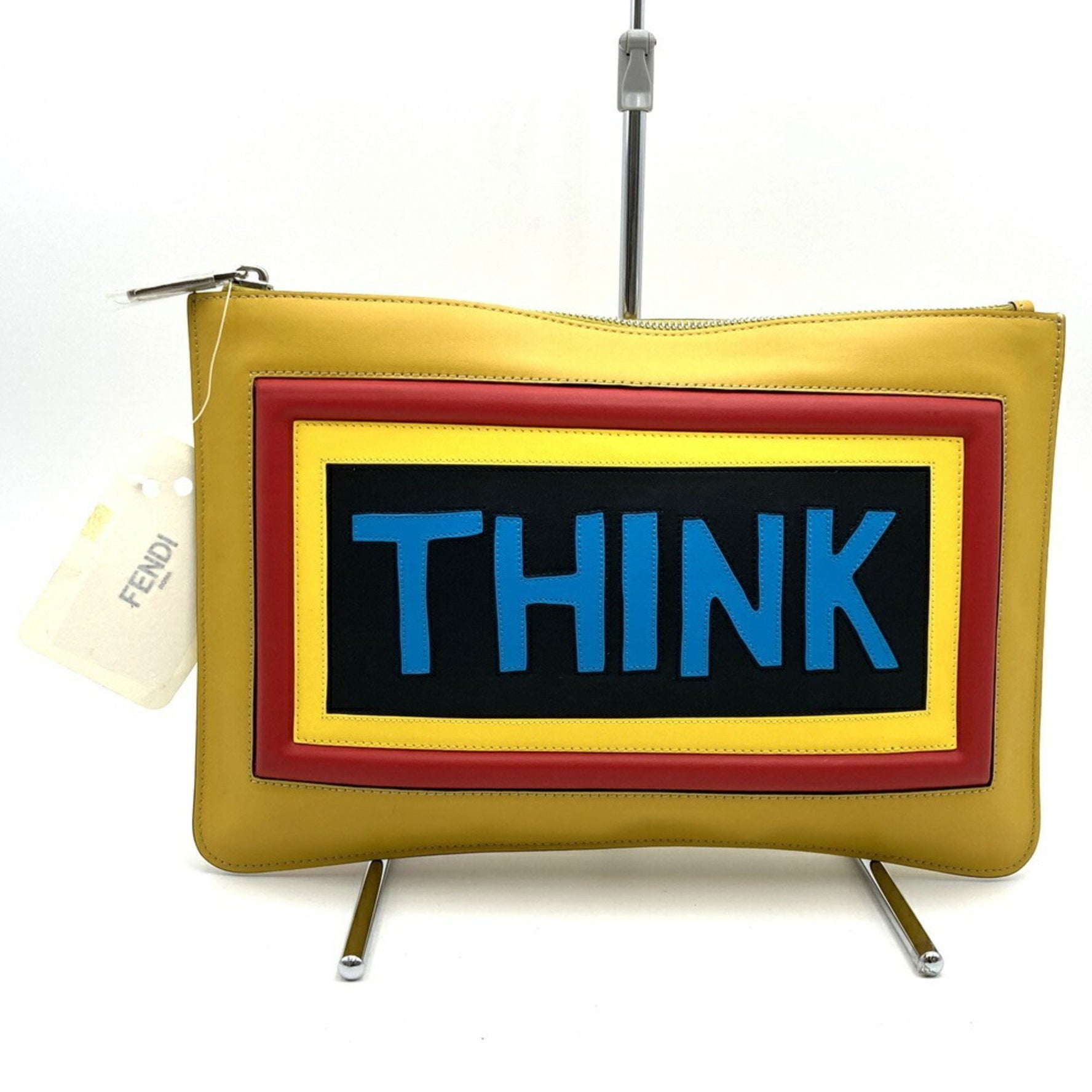 FENDI Clutch Bag THINK Men's