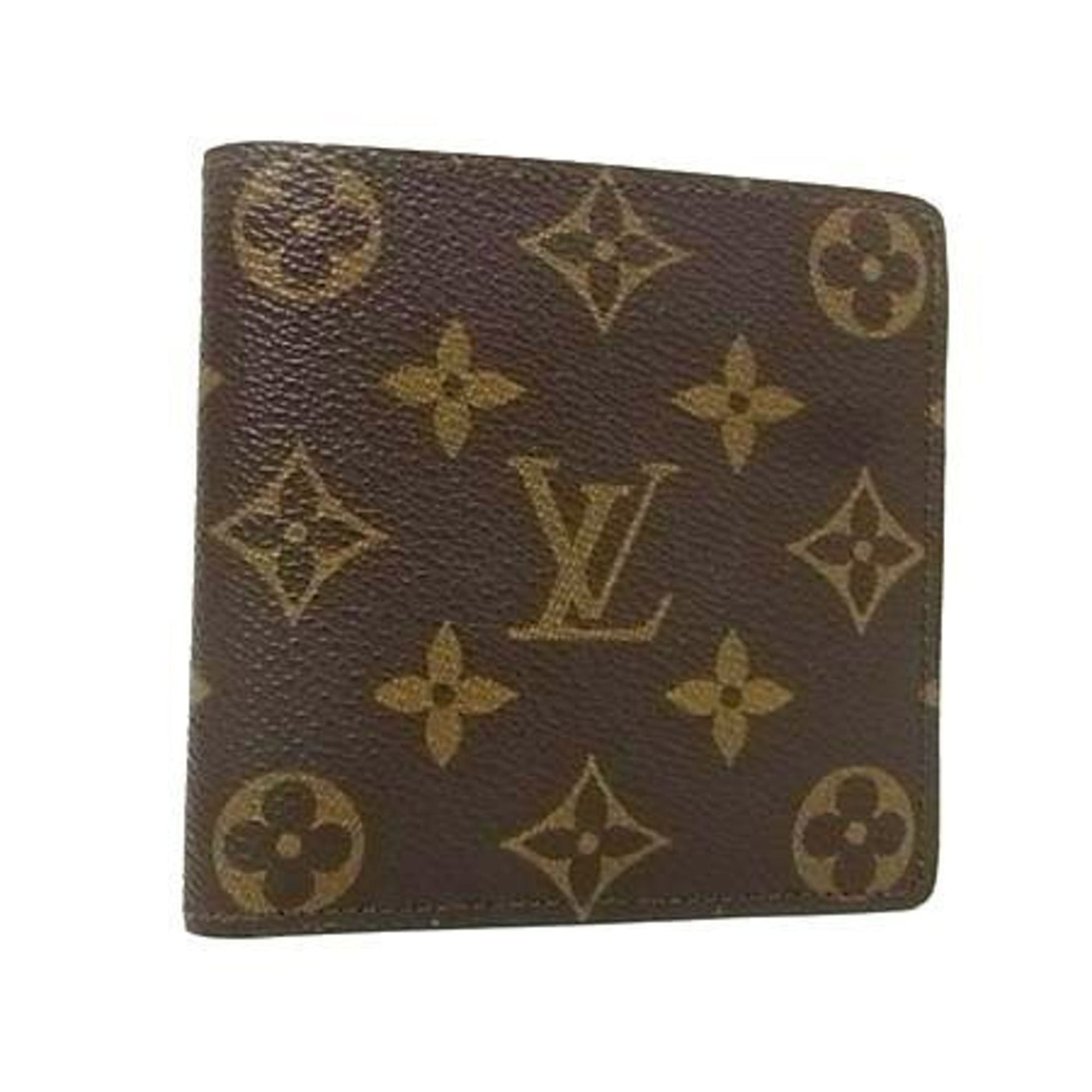 LOUIS VUITTON Louis Vuitton Monogram Portefeuille Marco Bifold Wallet Leather