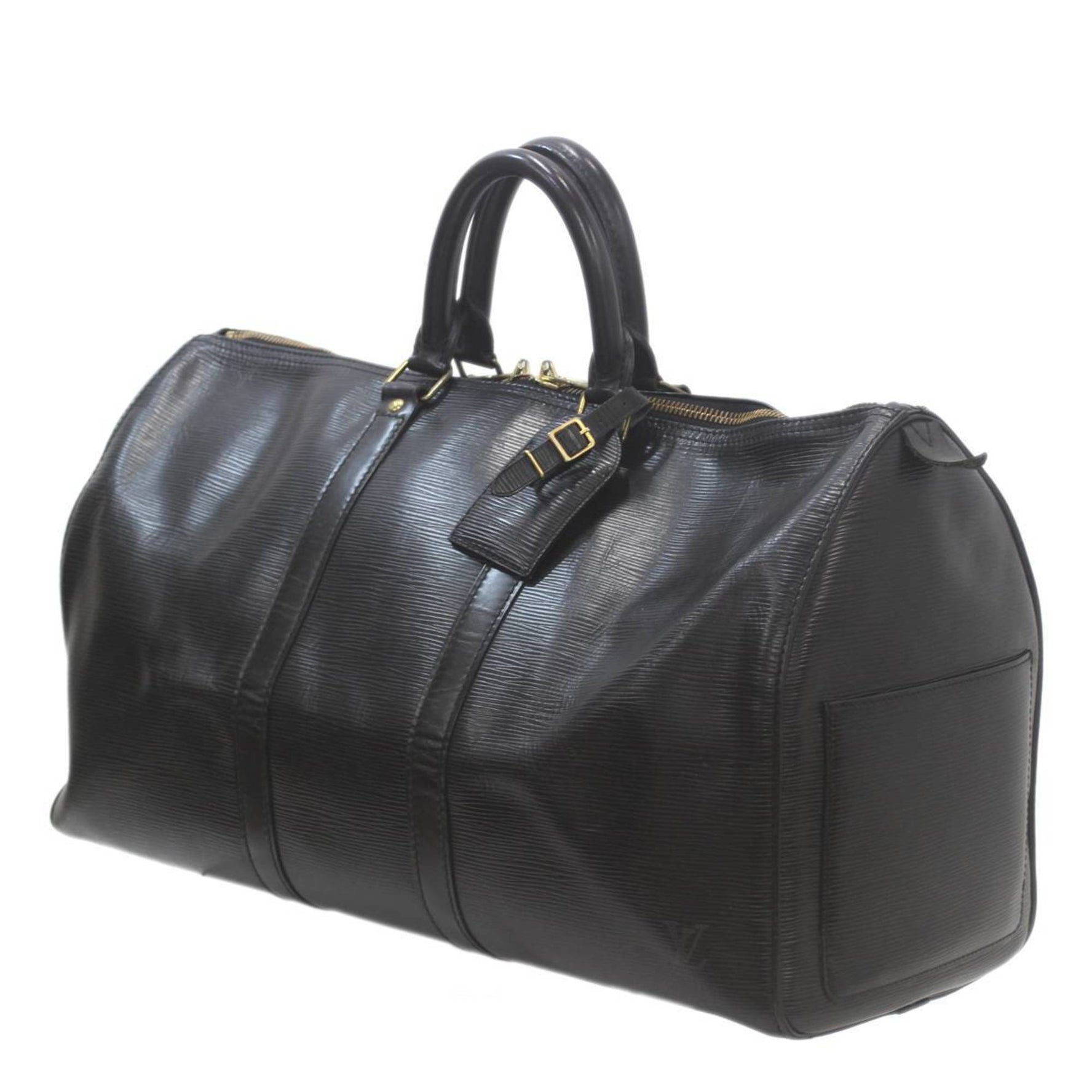 LOUIS VUITTON Louis Vuitton Keepall 45 Epi Black VI0970