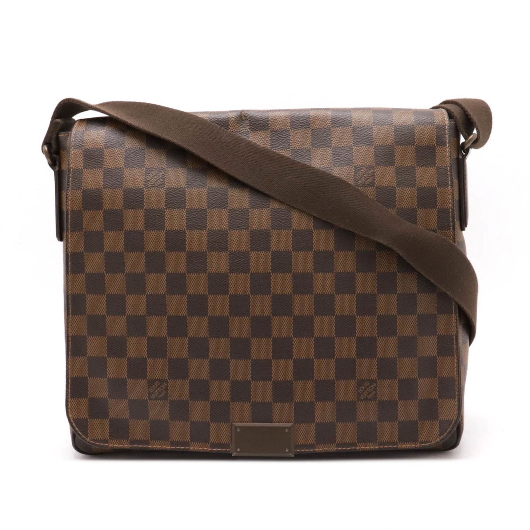 LOUIS VUITTON Louis Vuitton Damier District MM Shoulder Bag N41212