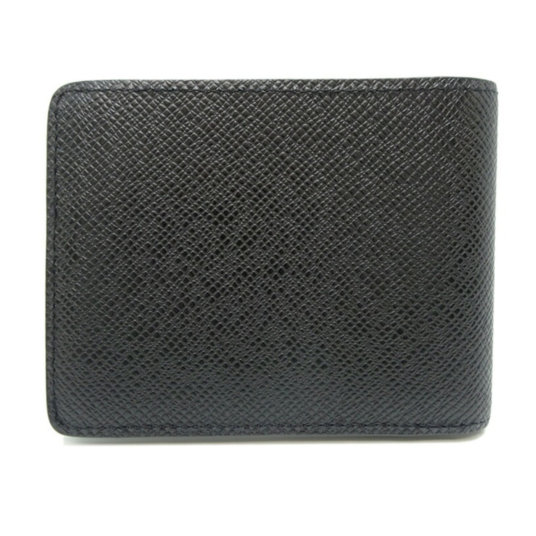 Louis Vuitton Taiga Slender Portefeuille Bifold Wallet Noir (Black)