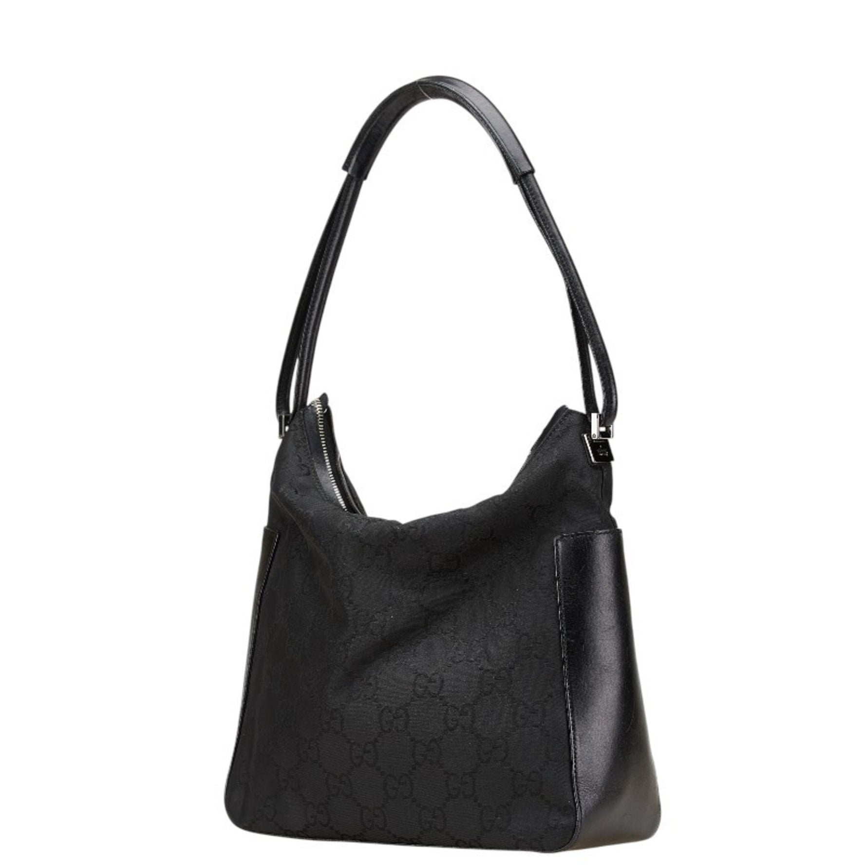 Gucci GG Canvas Tote Bag, One-Shoulder 001.3766.3444, and Leather