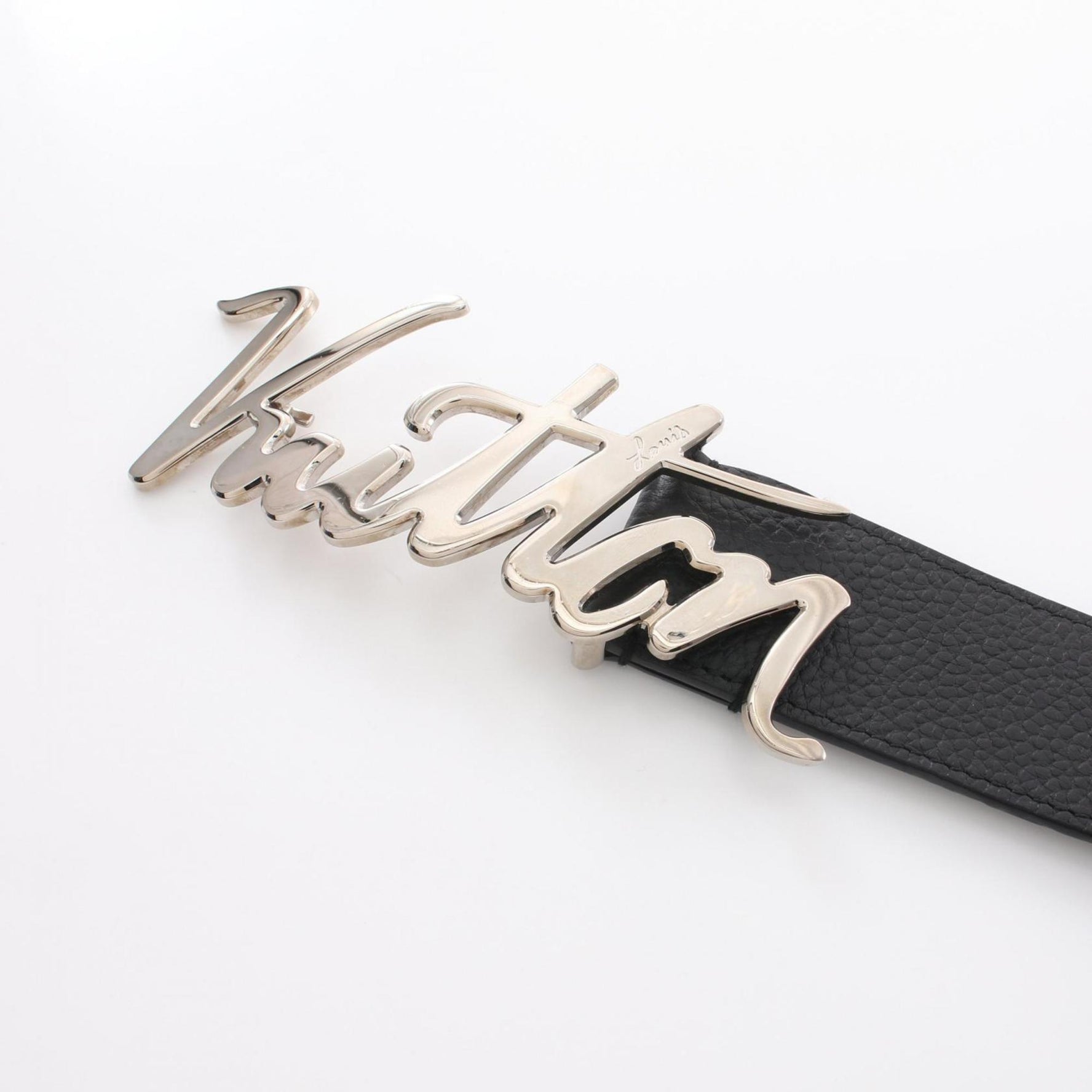 Louis Vuitton Santur LV Autograph Belt, Leather