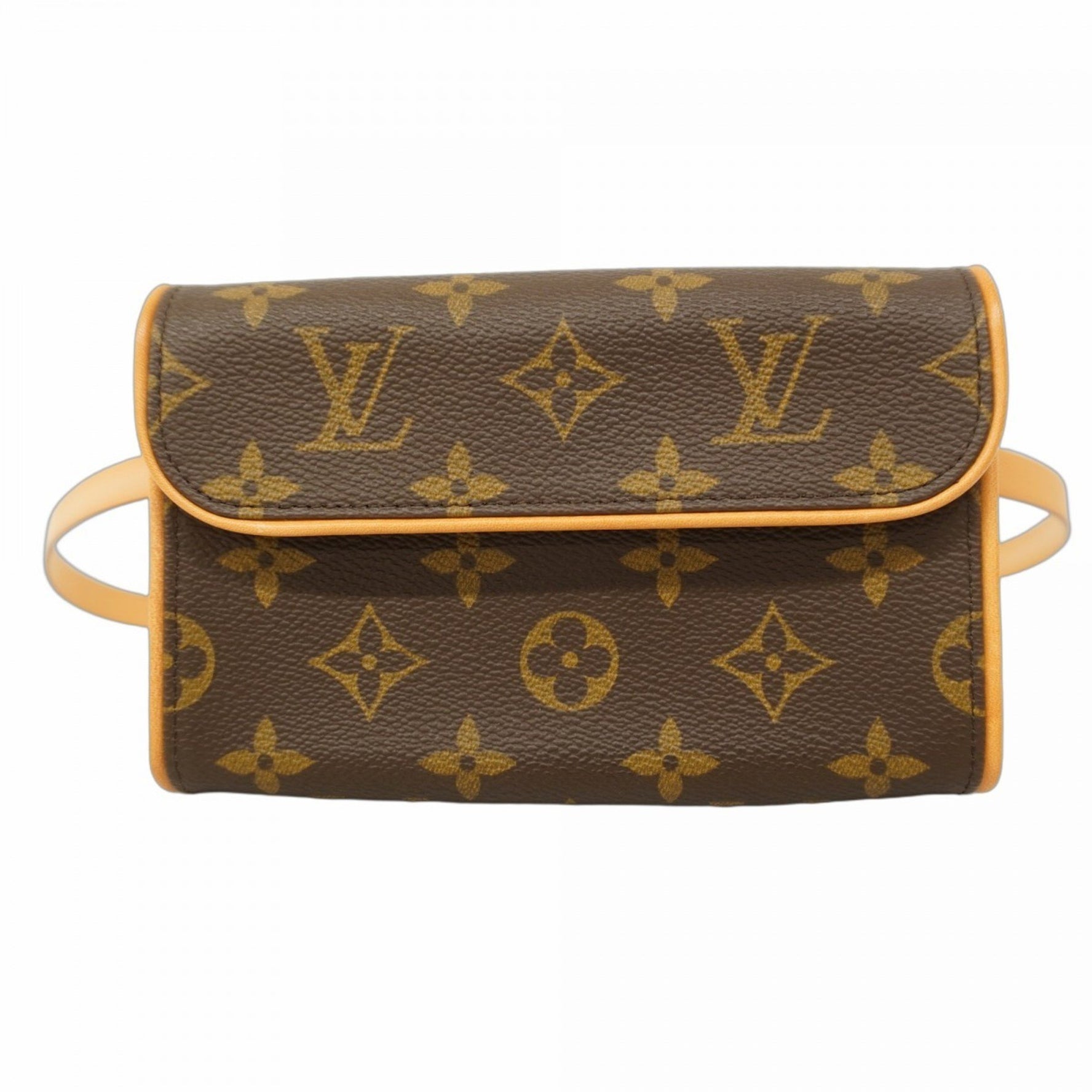 Louis Vuitton Monogram Pochette Florentine Waist Bag M51855 Brown Women's