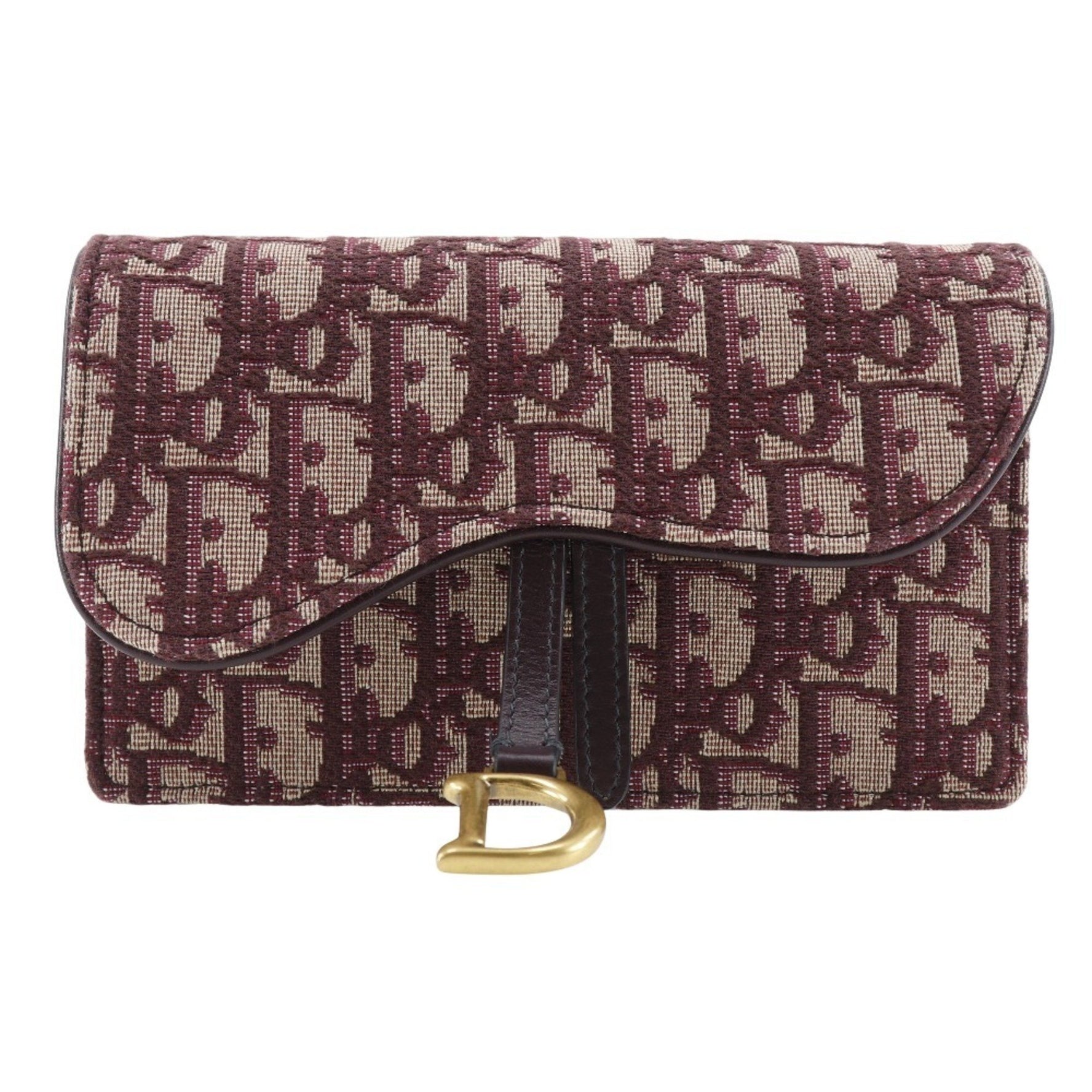 Christian Dior Saddle Waist Bag Trotter Clutch Canvas Type