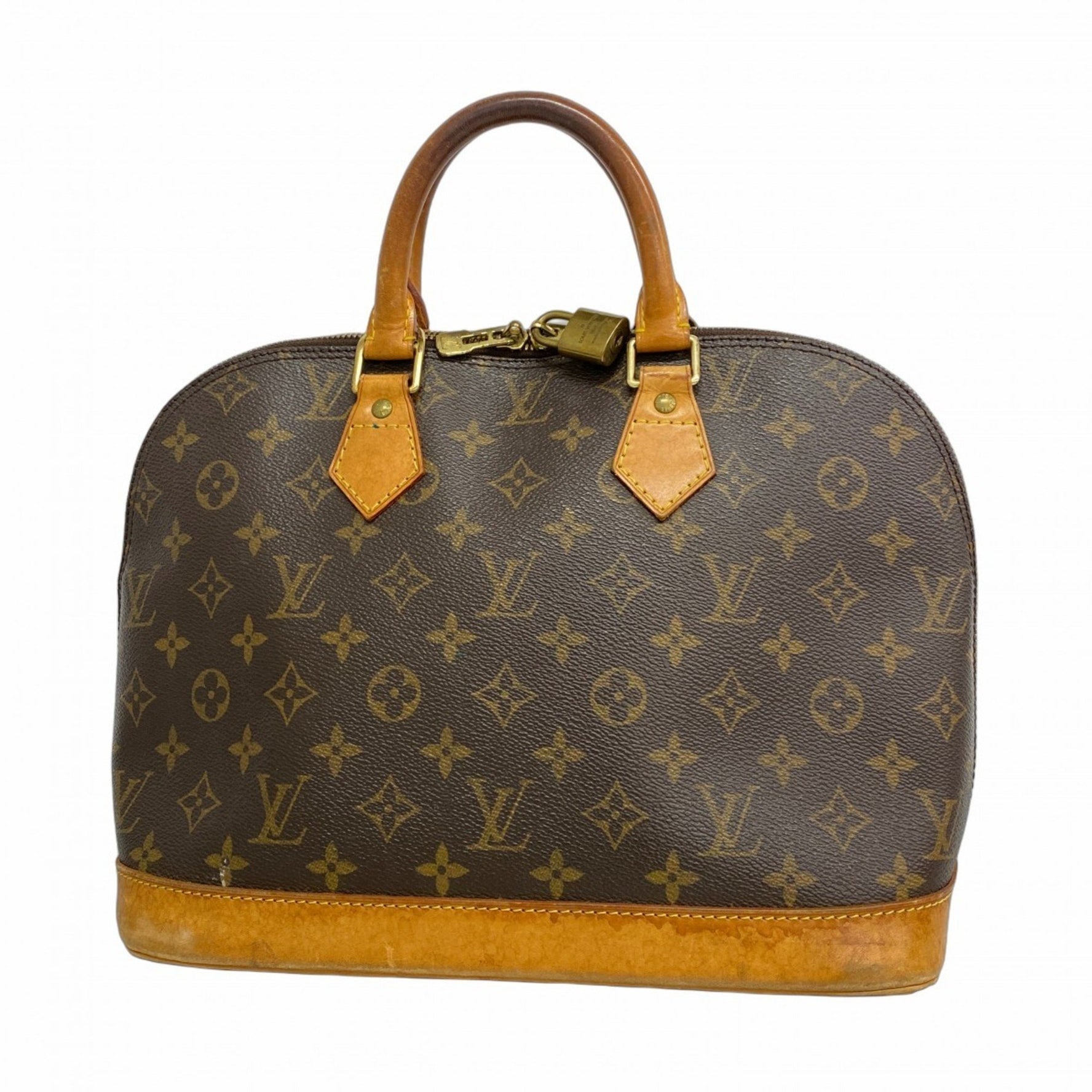 Louis Vuitton Monogram Alma Handbag M51130 Brown Women's P1146498