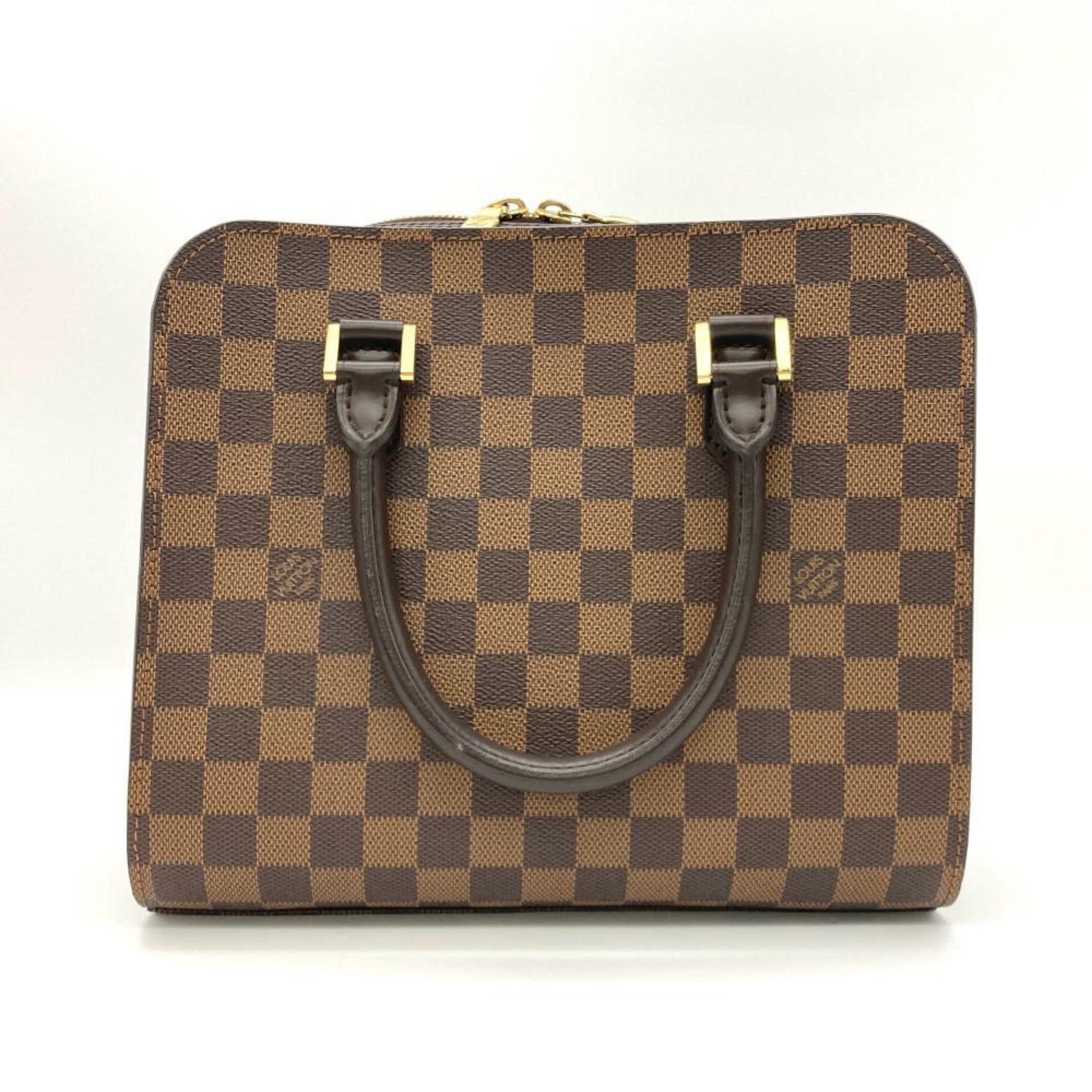 Louis Vuitton Triana Handbag Damier Ebene