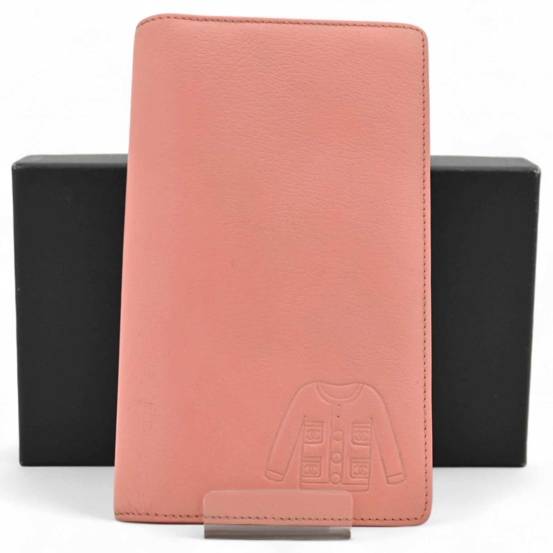 Chanel long wallet Coco mark