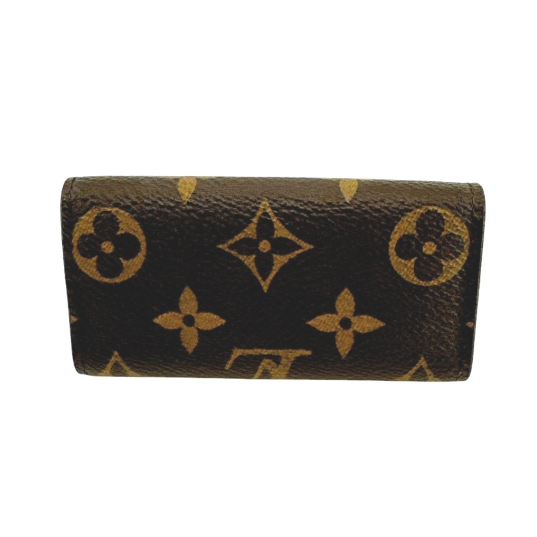Louis Vuitton Key Case for 4 Monogram Multicle Canvas Brown LV