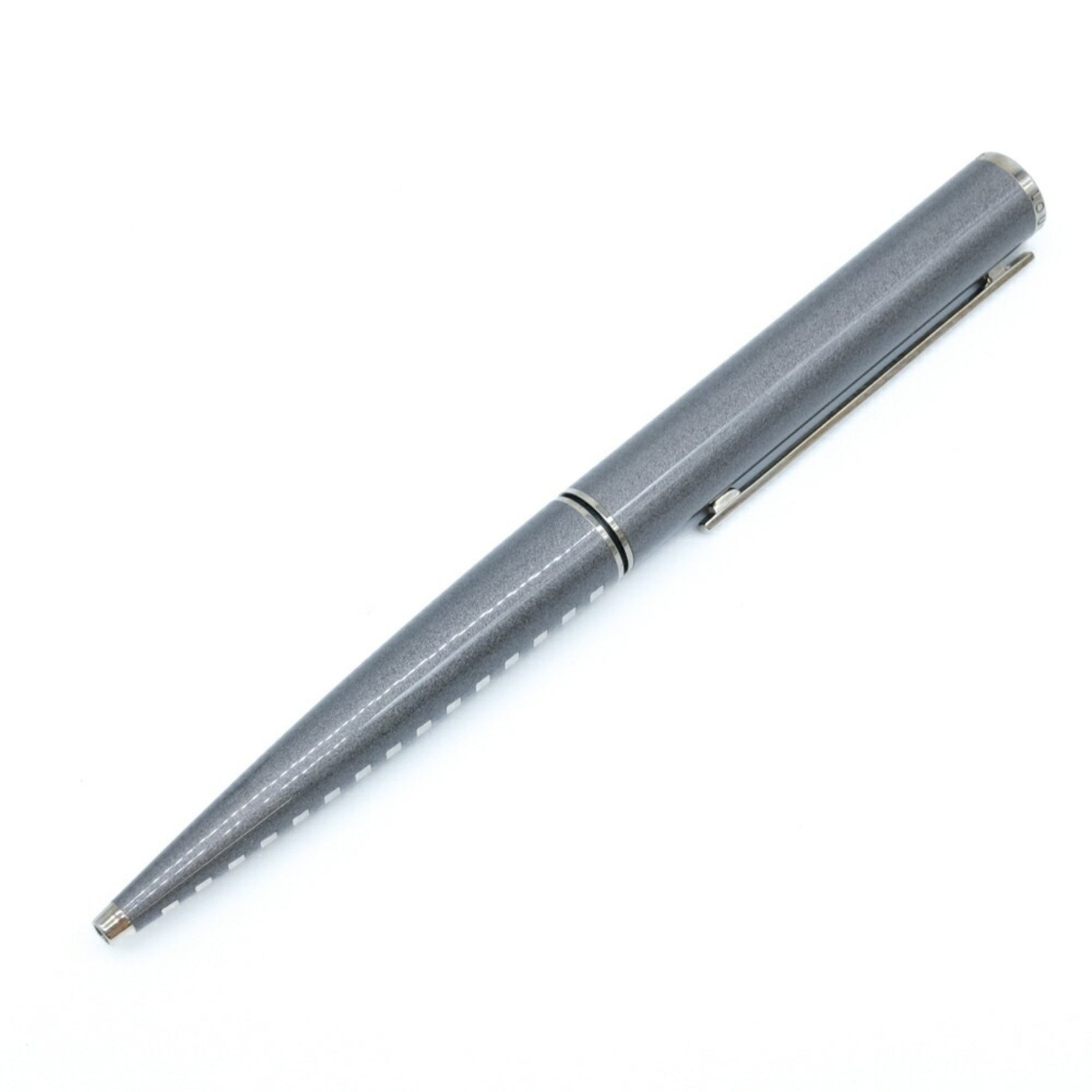 Louis Vuitton Jet Ligne Ballpoint Pen, Grey, Metallic Black Ink