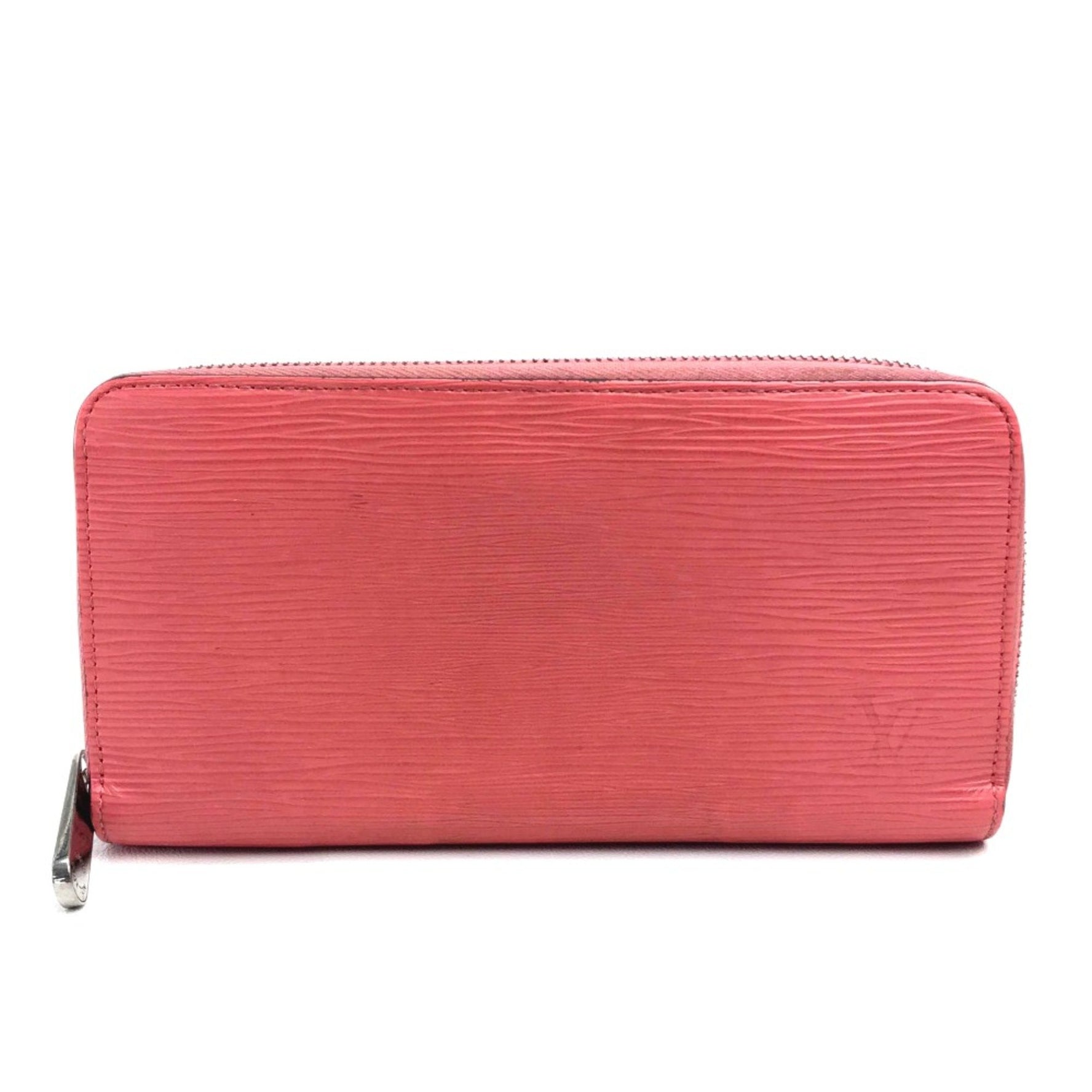 Louis Vuitton Epi Zip Around Long Wallet Long Wallet Corail Based