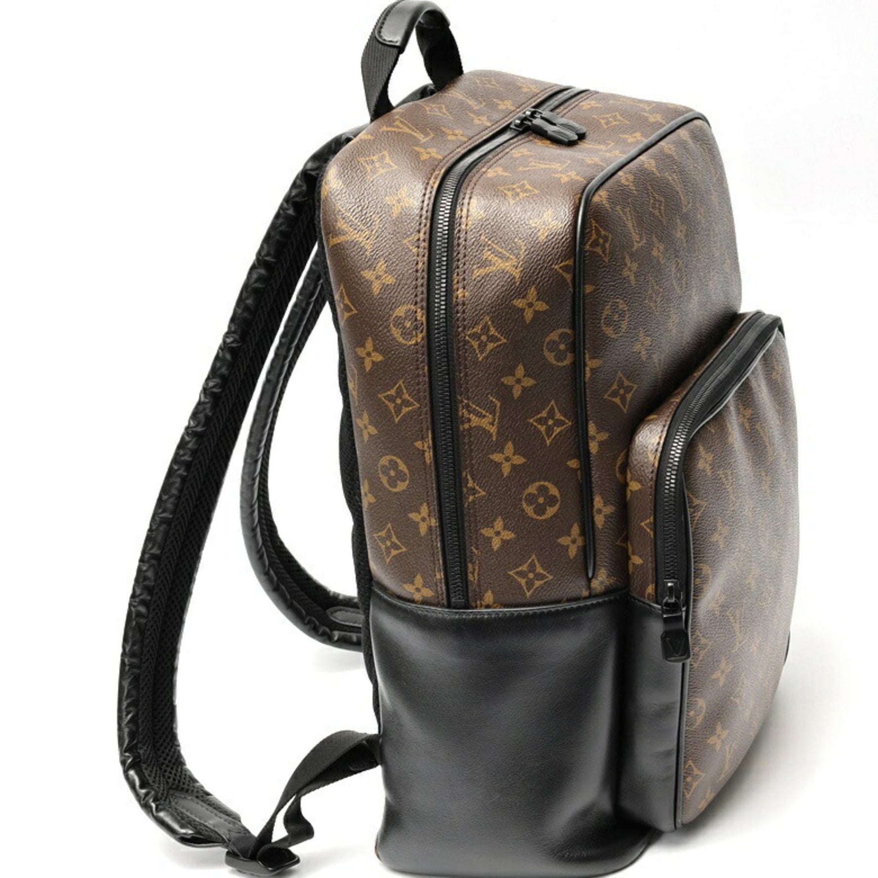 Louis Vuitton Dean Backpack Monogram Macassar Black