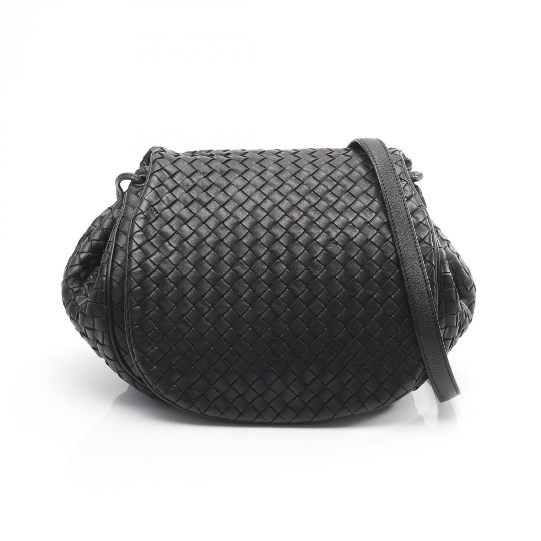 Bottega Veneta Intrecciato Shoulder Bag, Leather