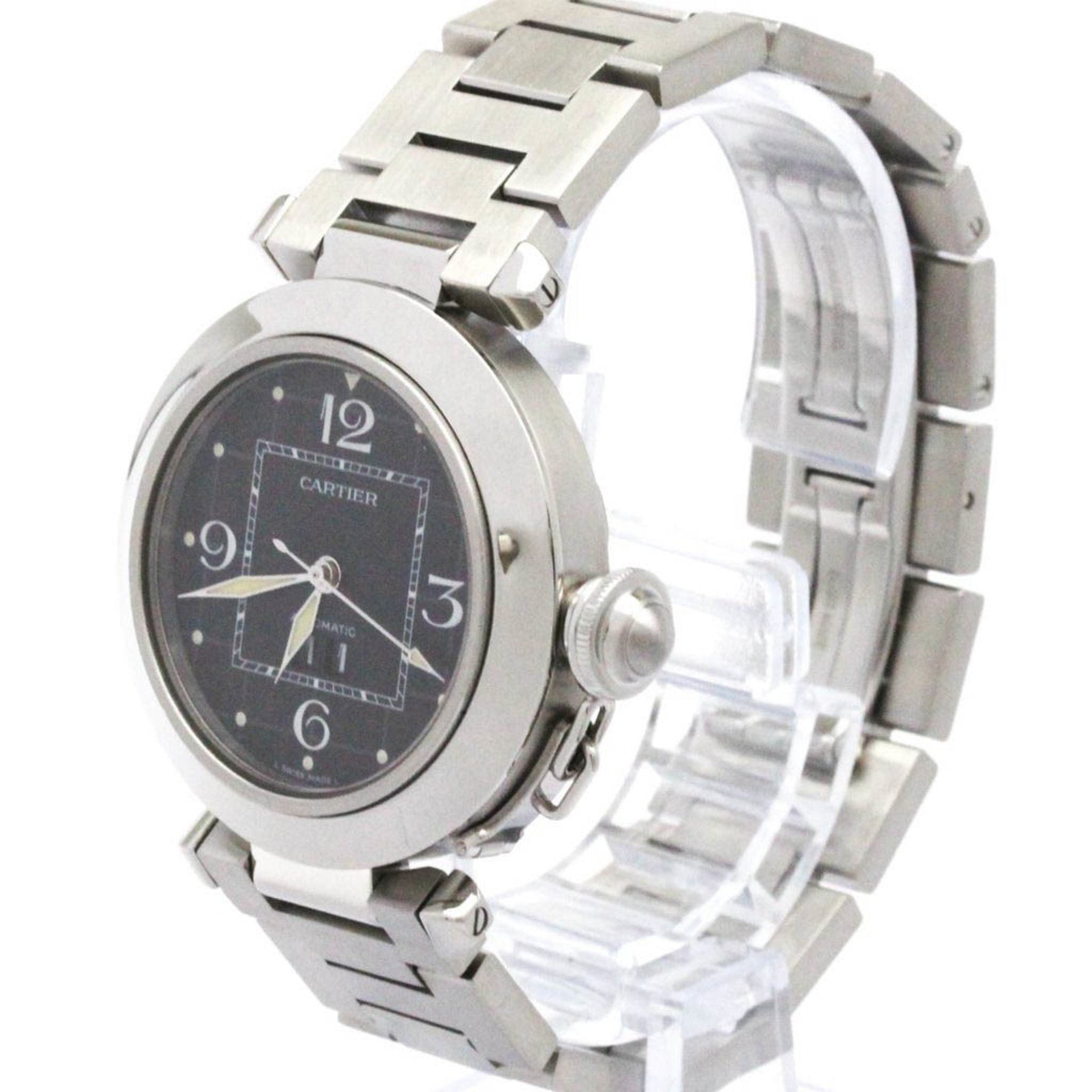 CARTIER Pasha C Big Date Automatic Watch Polished