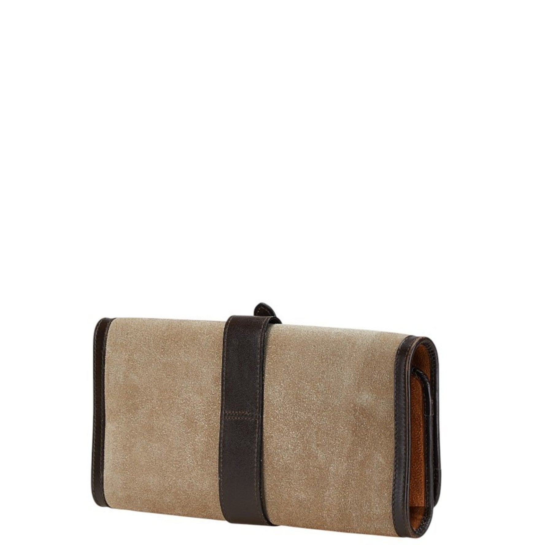 Celine Jewelry Pouch Suede Leather