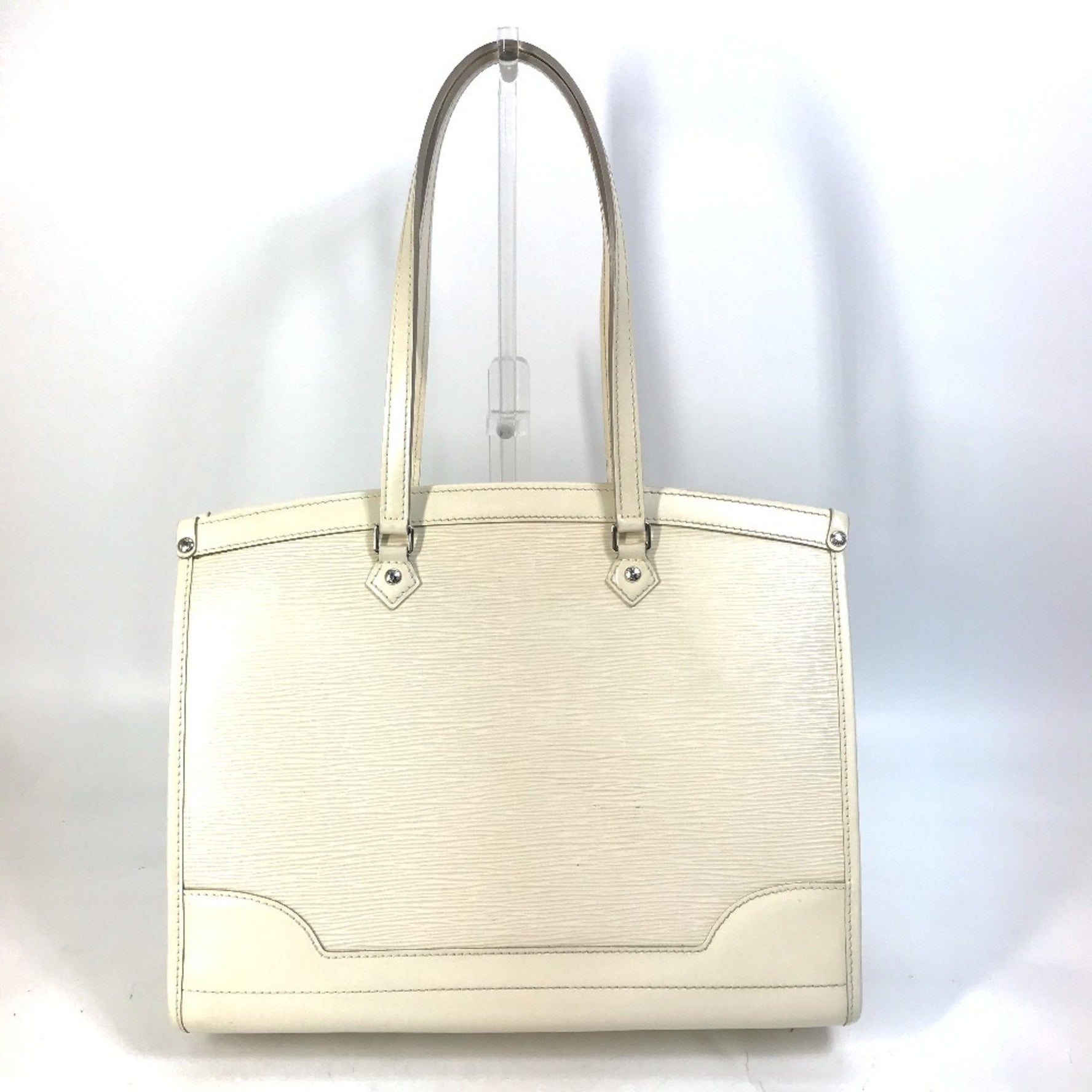 LOUIS VUITTON M5934J Epi Madeleine GM Tote Bag Shoulder in Leather, Women's, Ivory/White