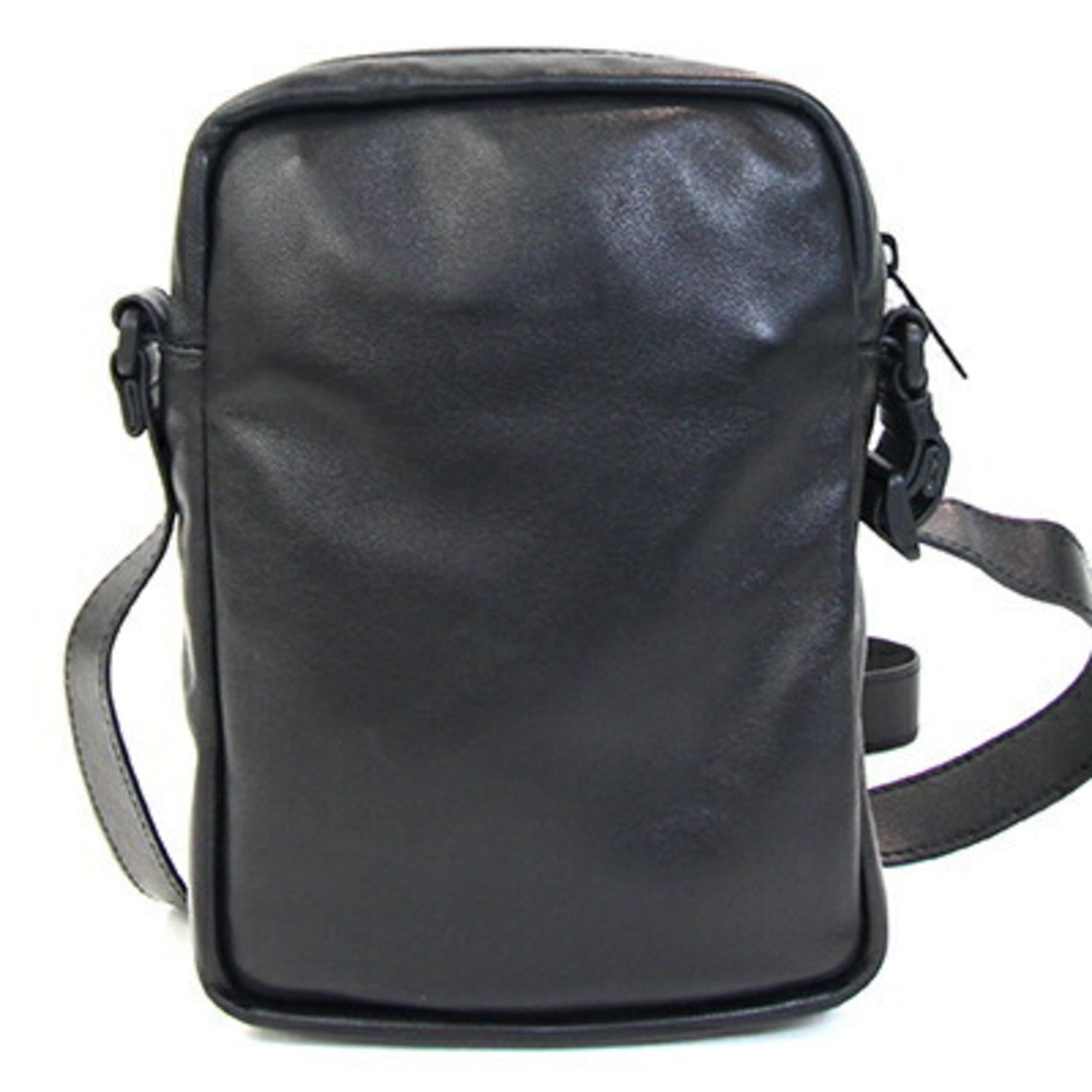 Balenciaga Shoulder Bag Under Armour Collaboration Crossbody Pouch Black Smooth Lambskin Pochette UNDER ARMOUR Men's BALENCIAGA