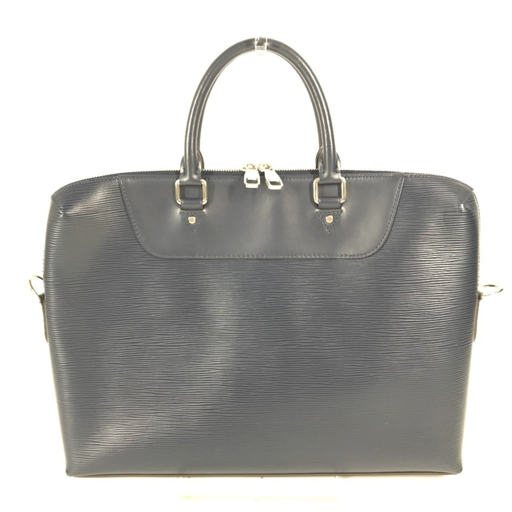 LOUIS VUITTON M51177 Epi Porte Document Jour PDJ Bag Business Leather Men's Blue Marine Navy