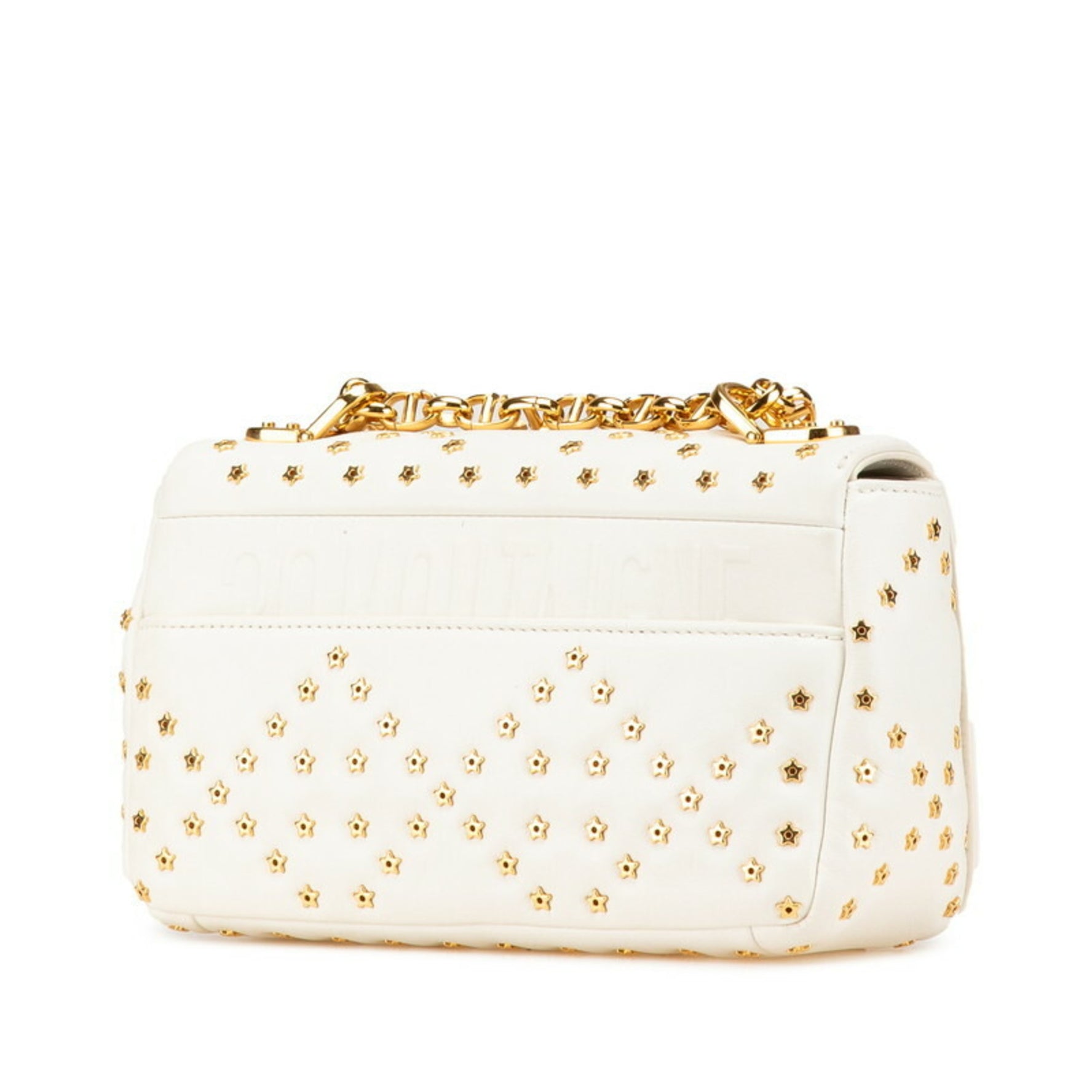 Christian Dior Caro Lucky Star Chain Shoulder Bag Calfskin
