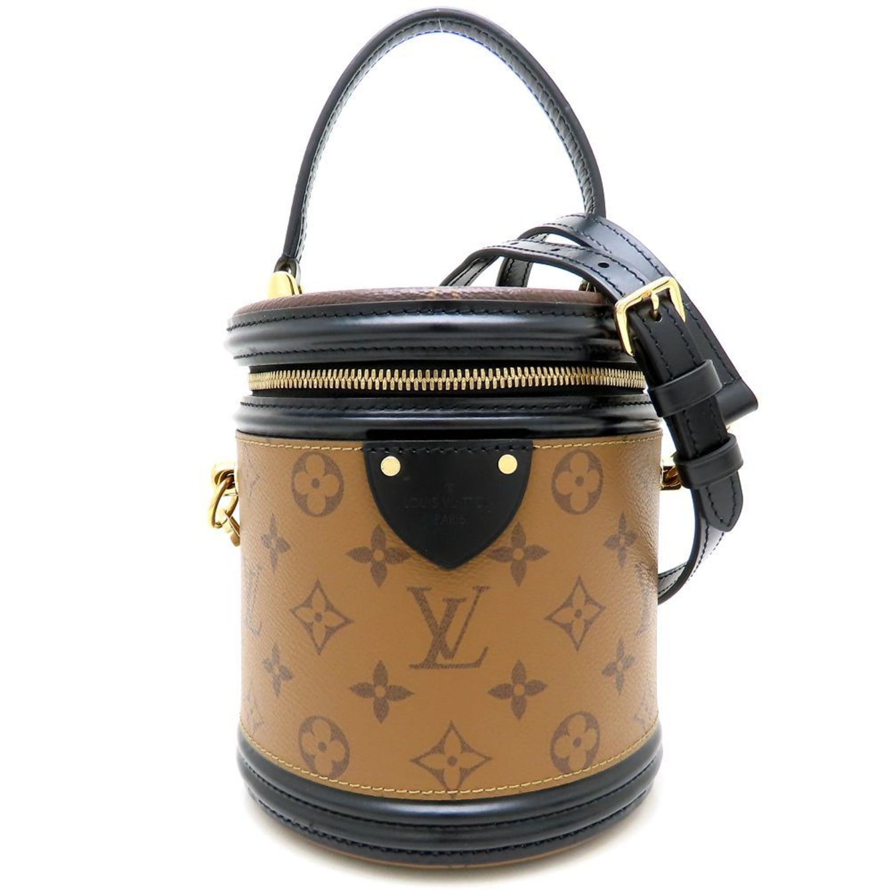 Louis Vuitton Monogram Reverse Cannes Handbag Brown