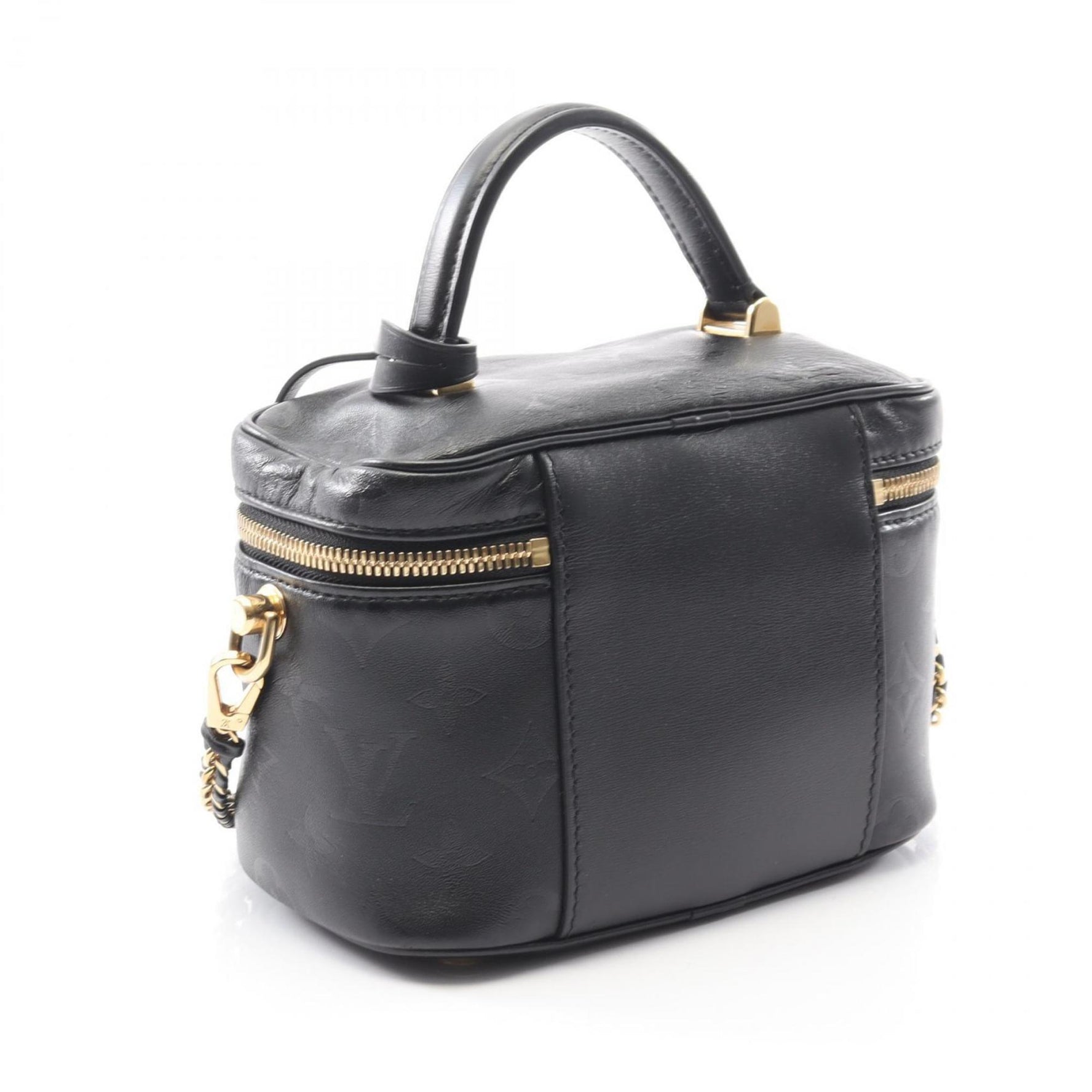 Louis Vuitton Vanity PM Monogram Ink Handbag, Leather