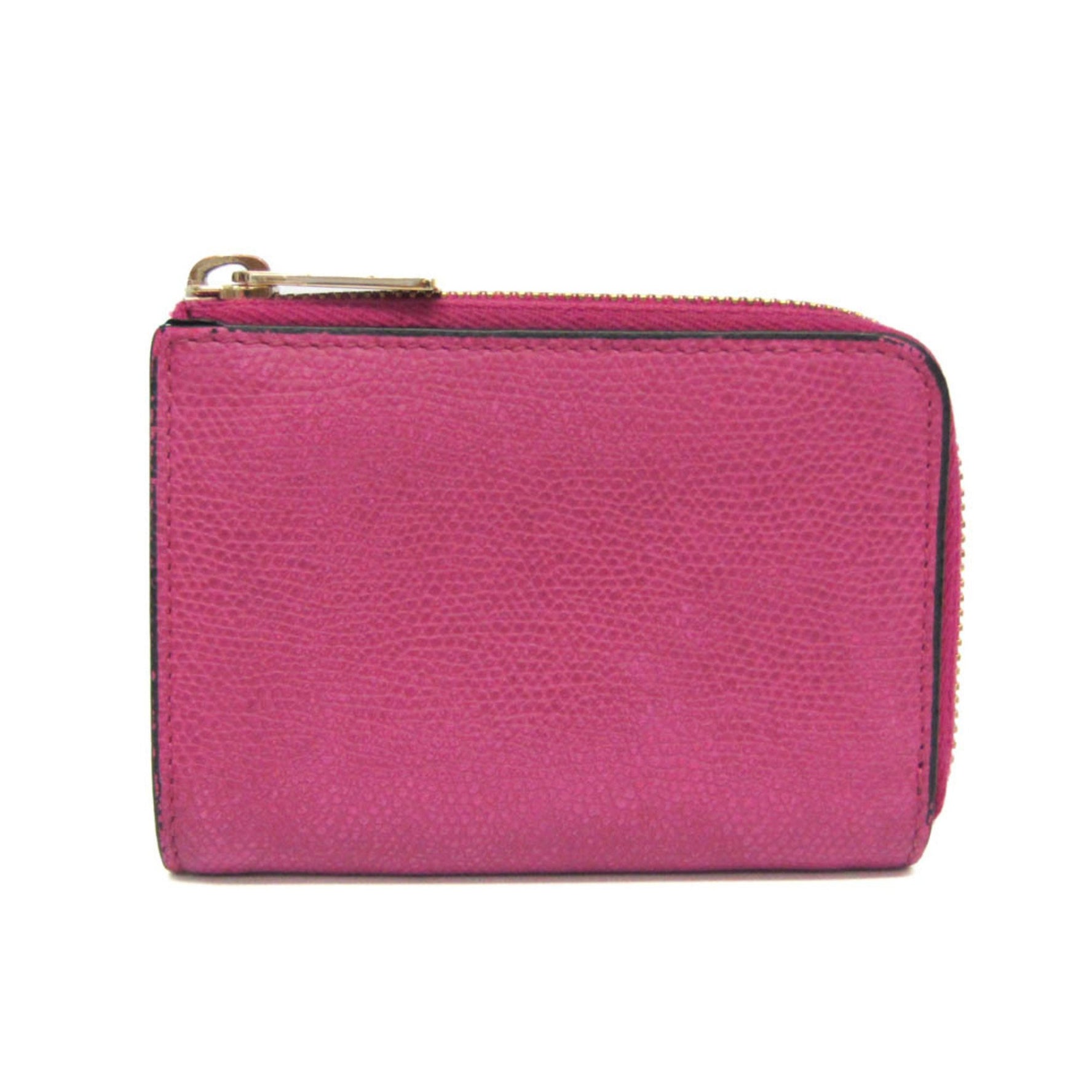 Valextra Multi-case Key Ring Men,Women Leather Coin Purse/coin Case