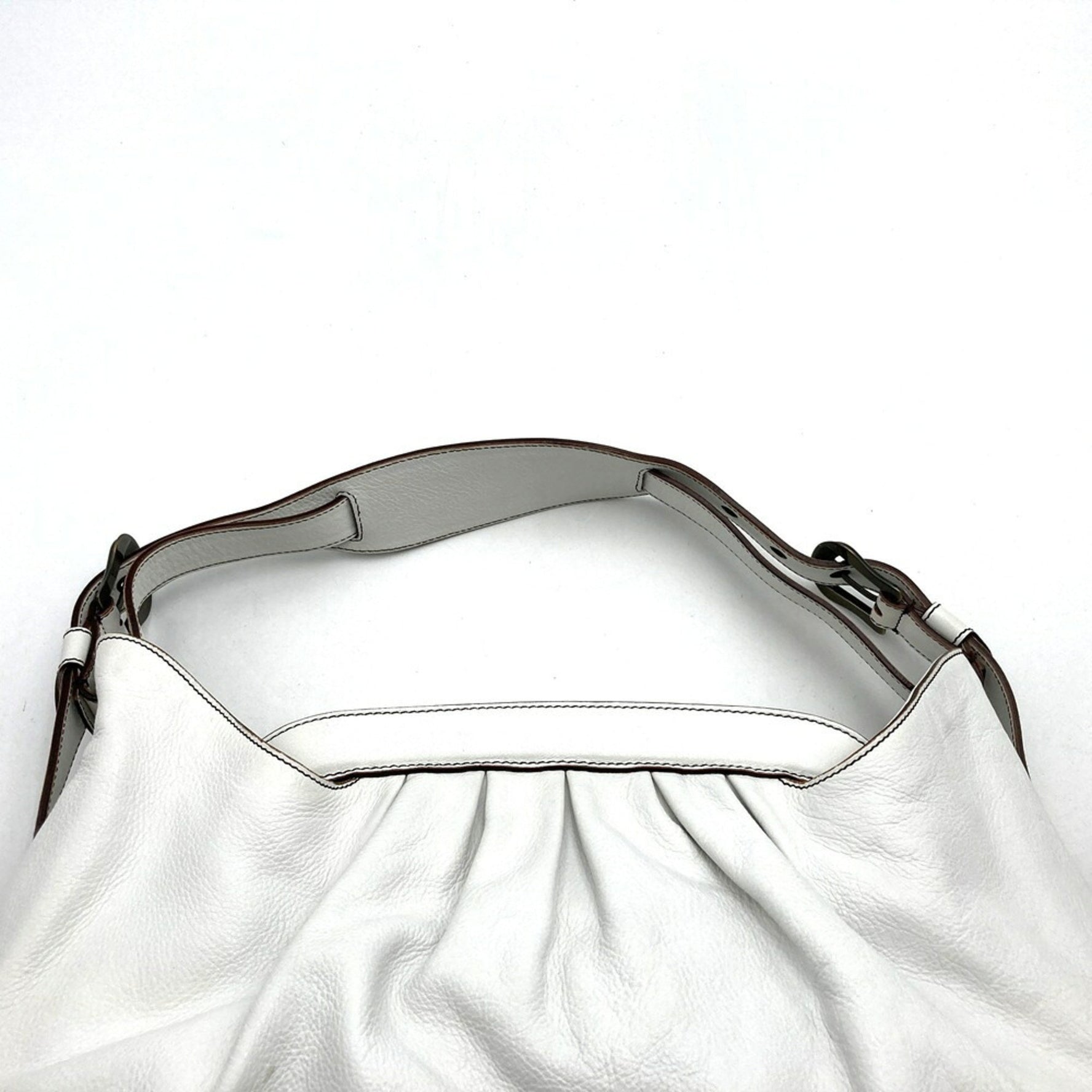 FENDI Handbag Shoulder Bag Leather Men's
